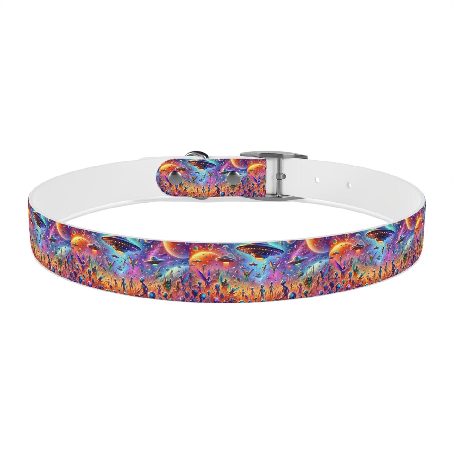 Galactic Glamour: Futuristic Dog Collar