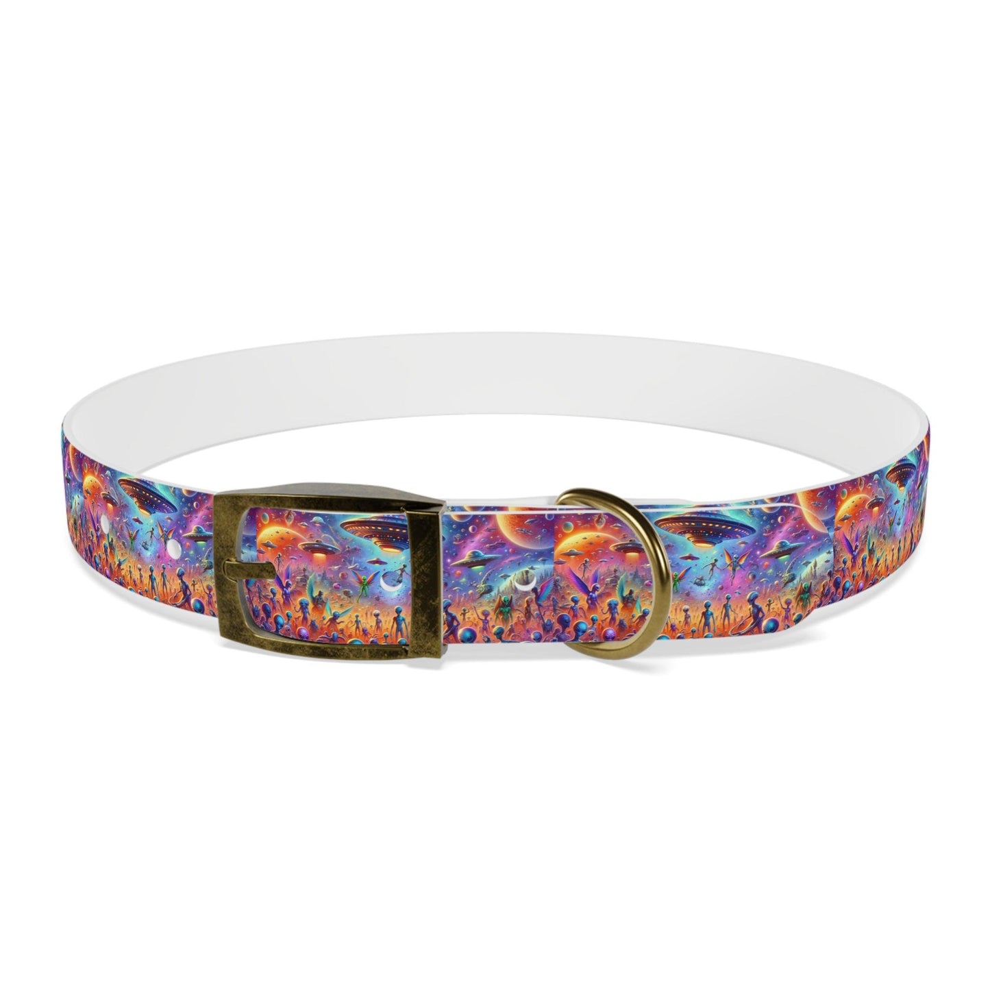Galactic Glamour: Futuristic Dog Collar