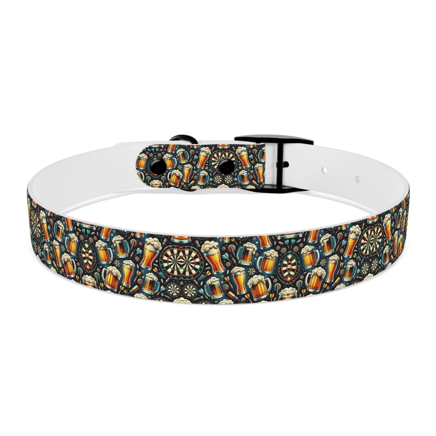 Bullseye & Brews Dog Collar