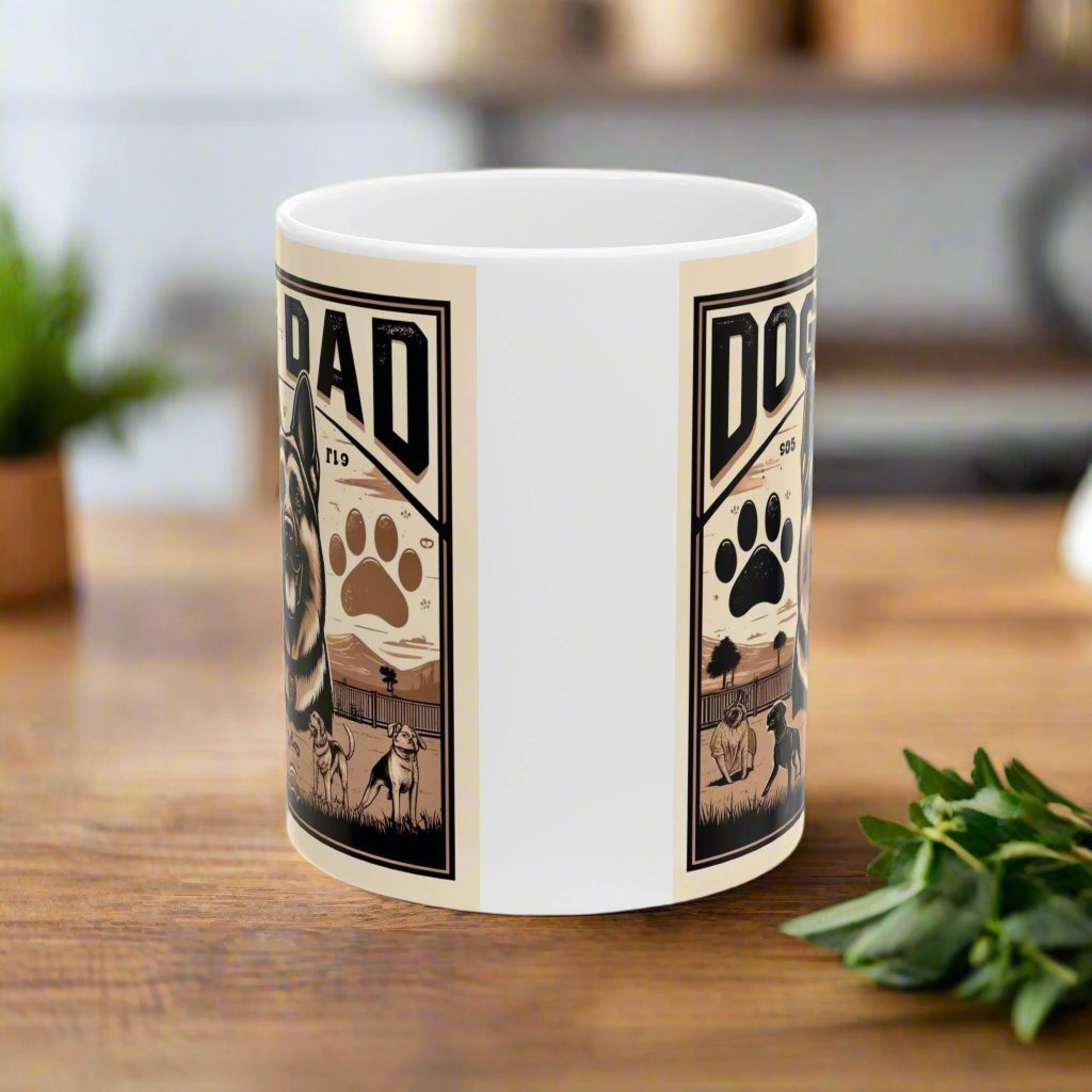 Dog Dad 2 Coffee Mug πβ (11oz, 15oz)