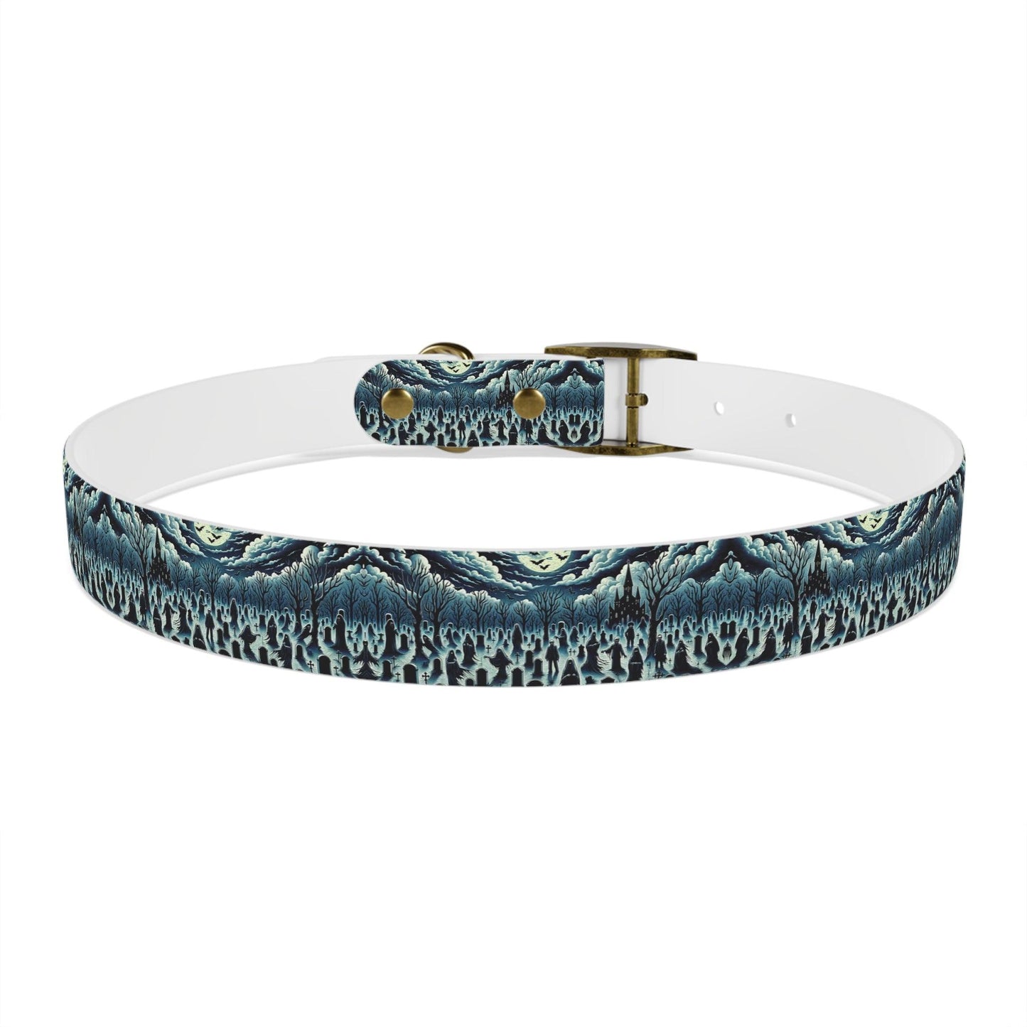 Graveyard Glow Dog Collar
