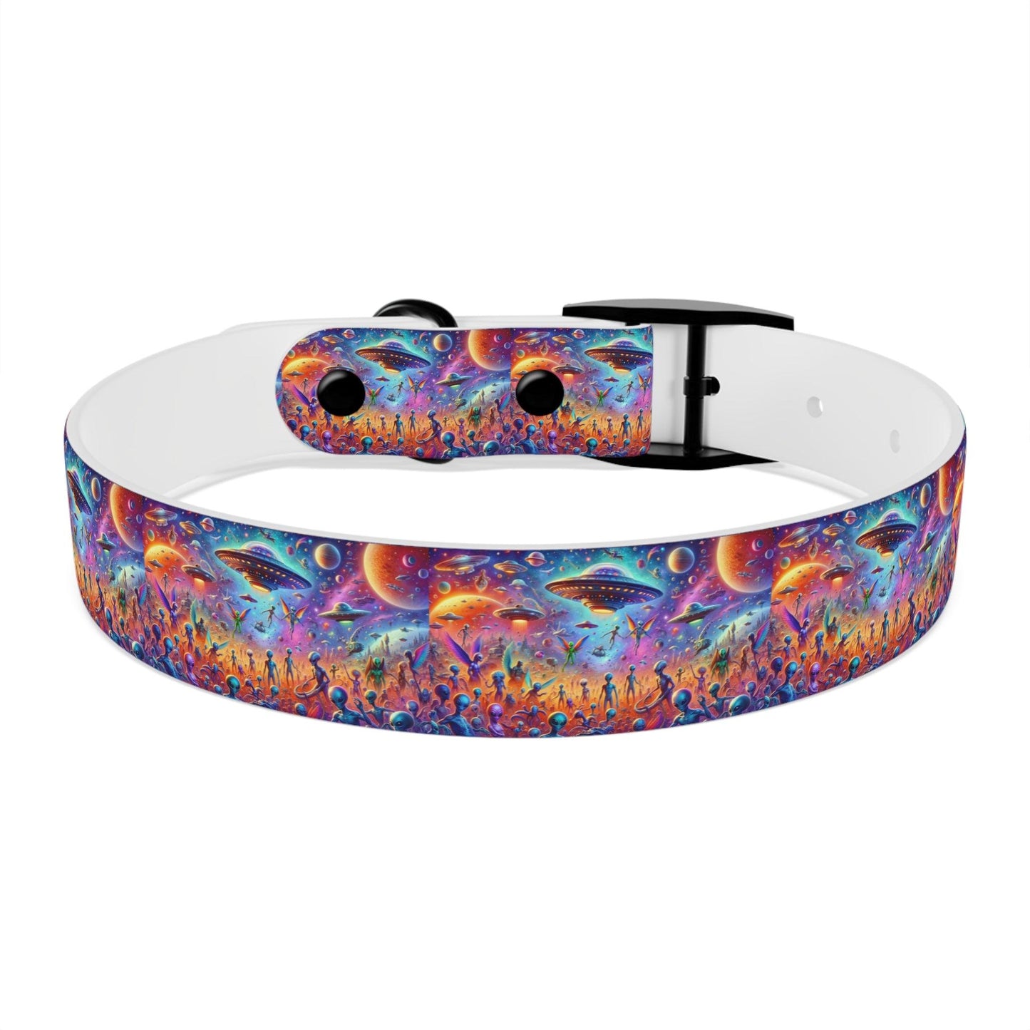 Galactic Glamour: Futuristic Dog Collar
