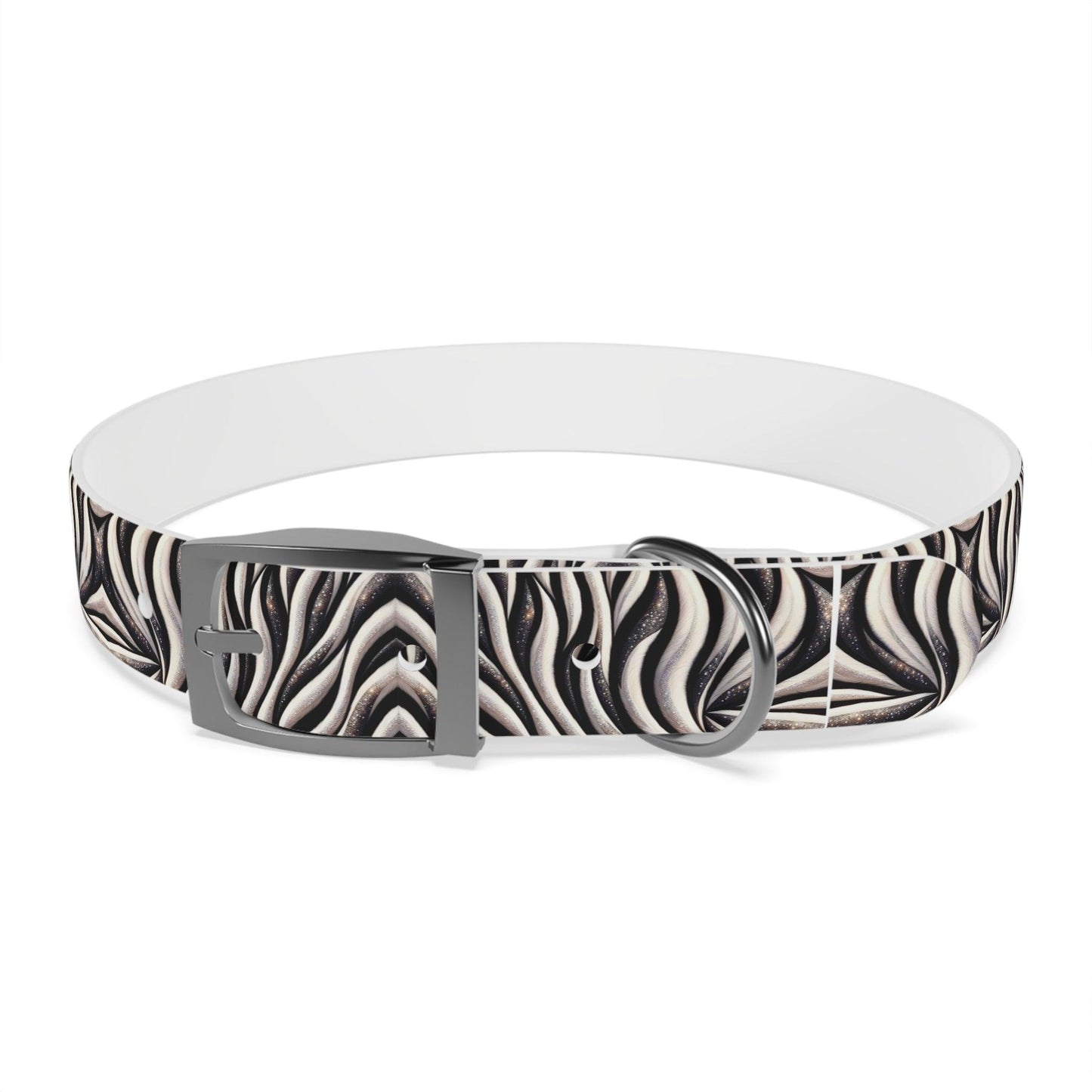 Zebra Zoom Zoom Dog Collar