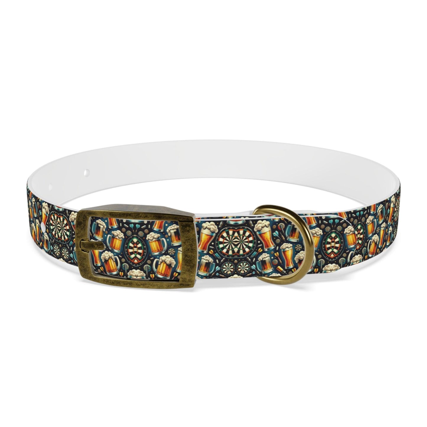 Bullseye & Brews Dog Collar