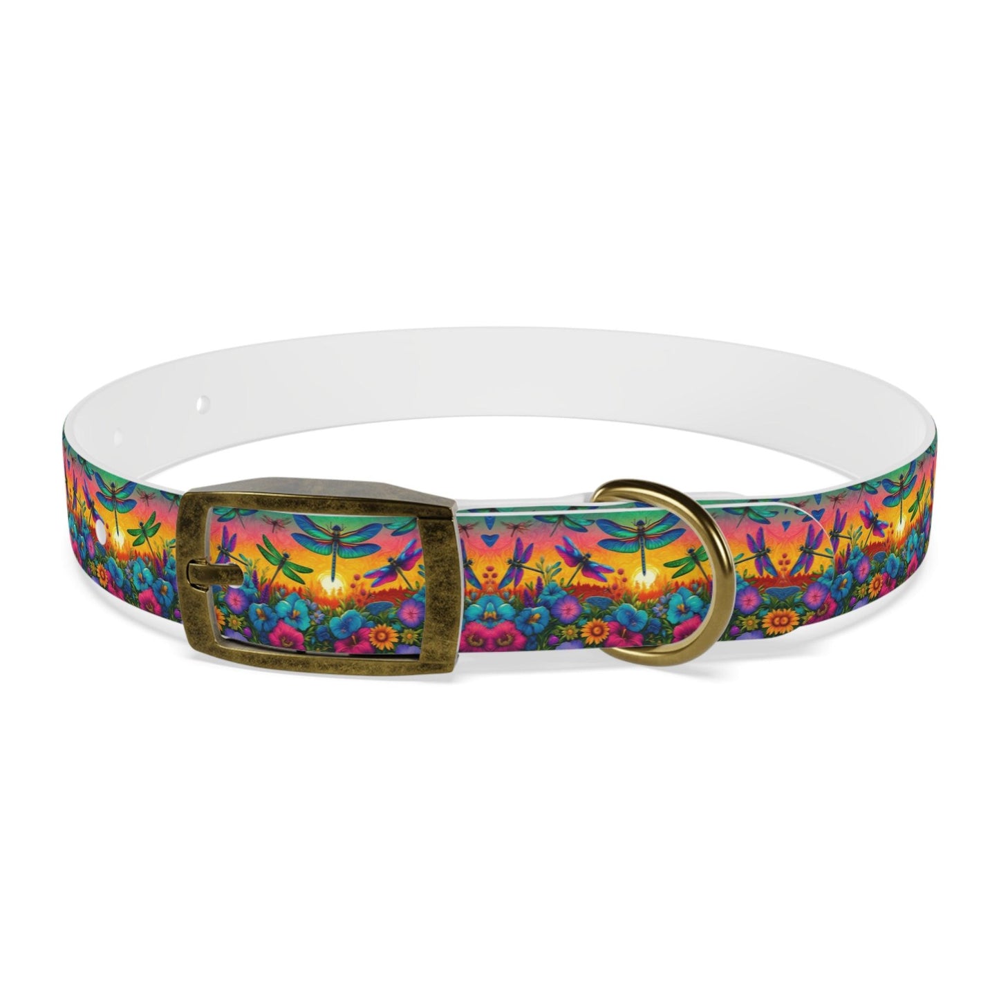 Sunshine Dragonfly Dog Collar