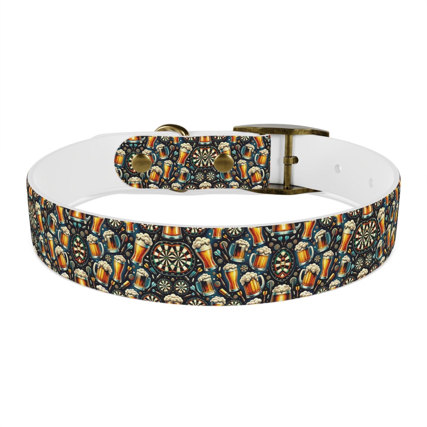 Bullseye & Brews Dog Collar