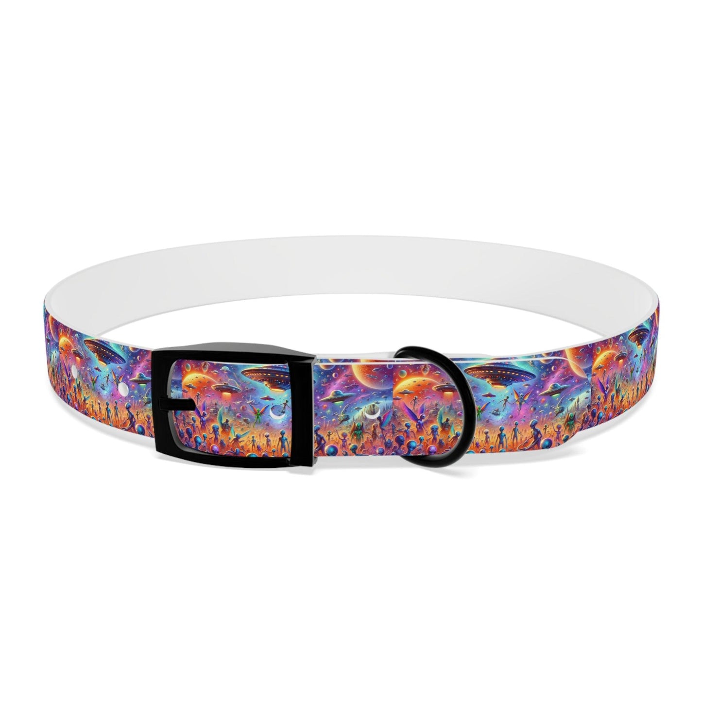 Galactic Glamour: Futuristic Dog Collar
