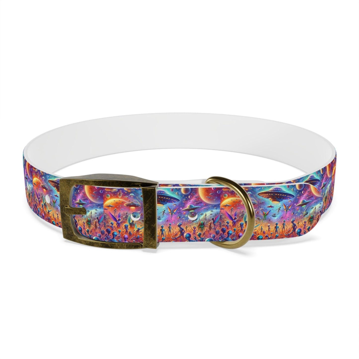 Galactic Glamour: Futuristic Dog Collar
