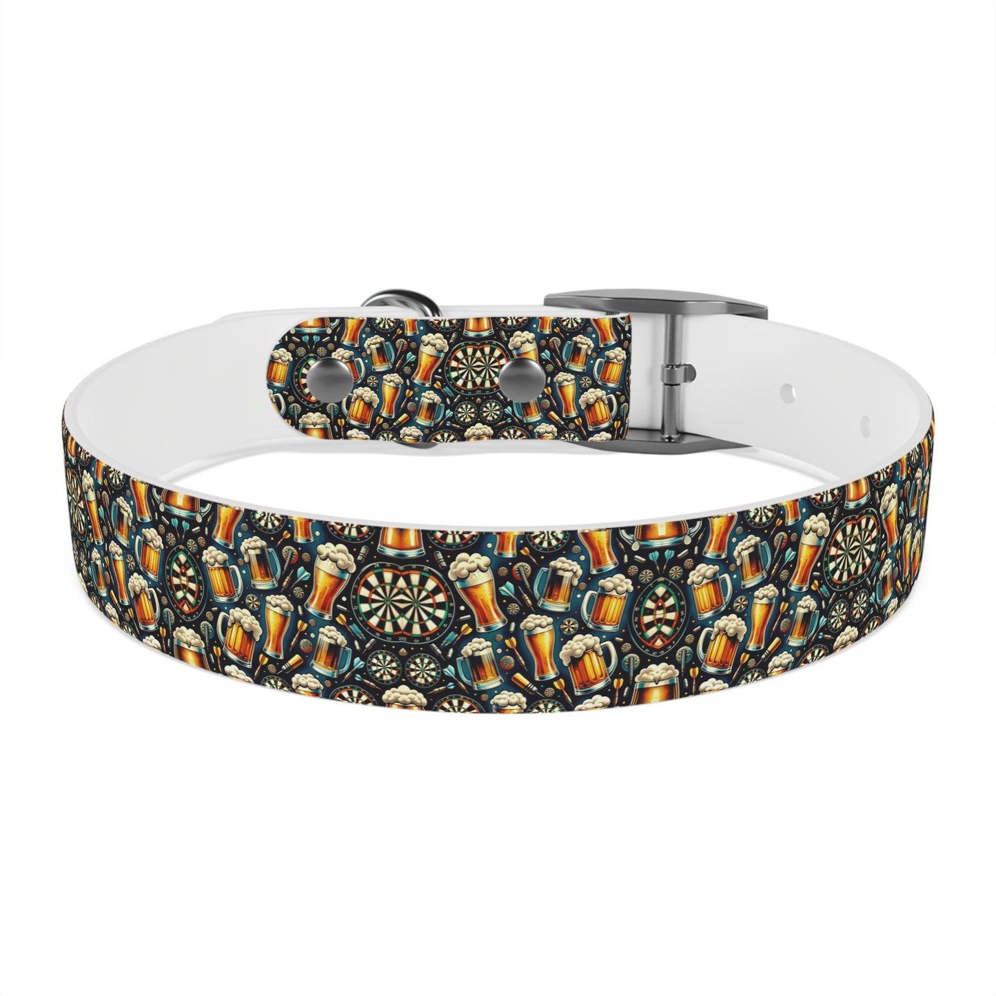 Bullseye & Brews Dog Collar