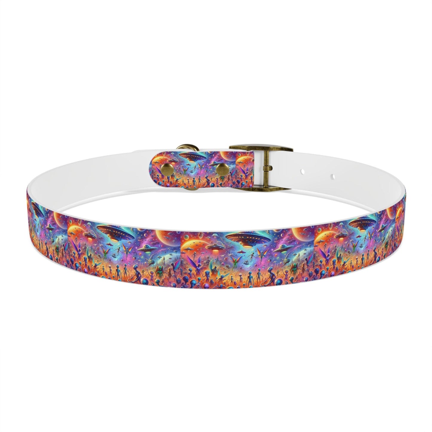 Galactic Glamour: Futuristic Dog Collar