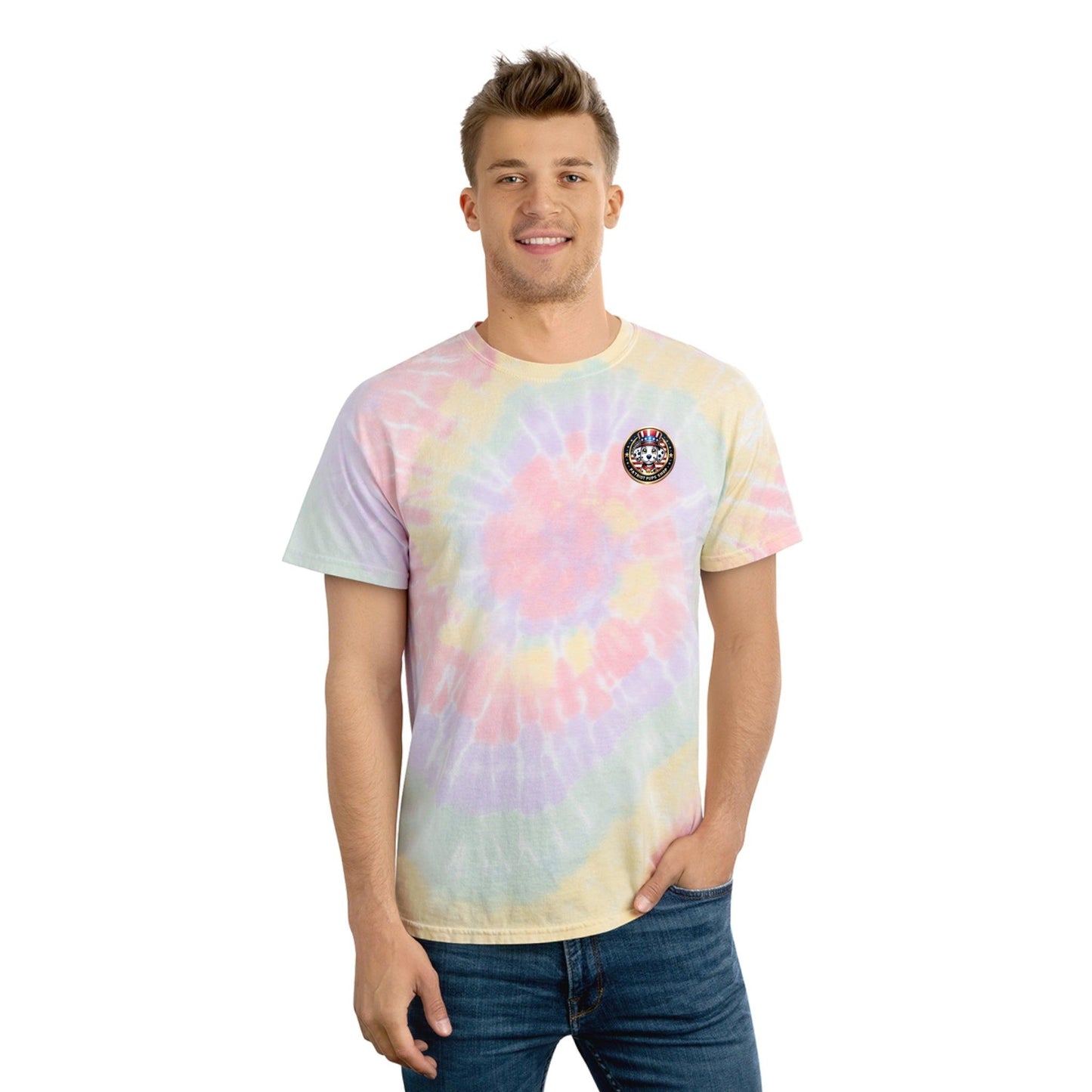 Dogs Are a Girl’s Best Friend Tie-Dye Shirt 🐾🌈