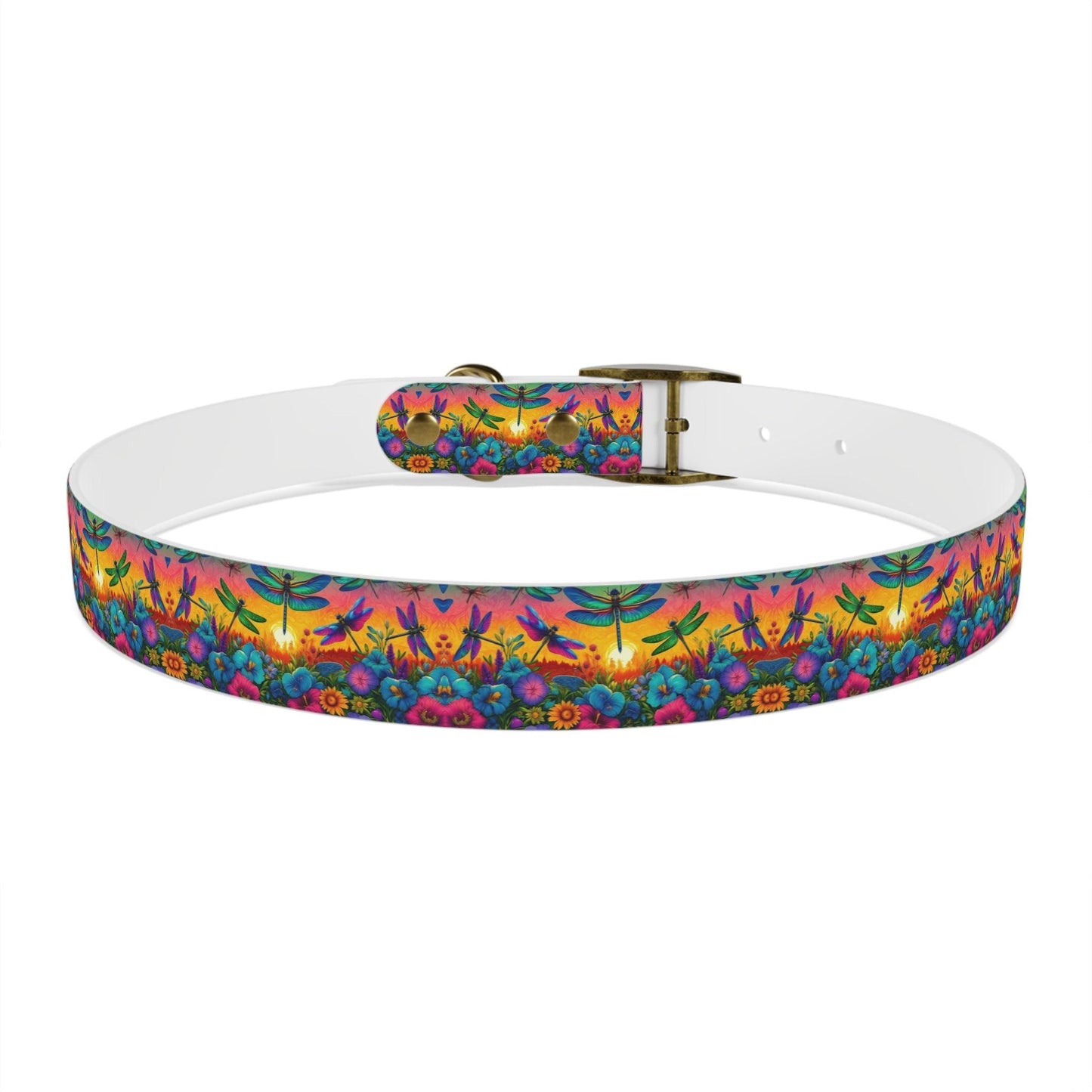 Sunshine Dragonfly Dog Collar