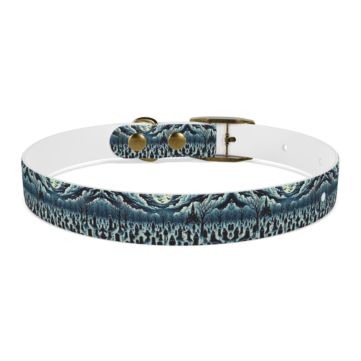 Graveyard Glow Dog Collar