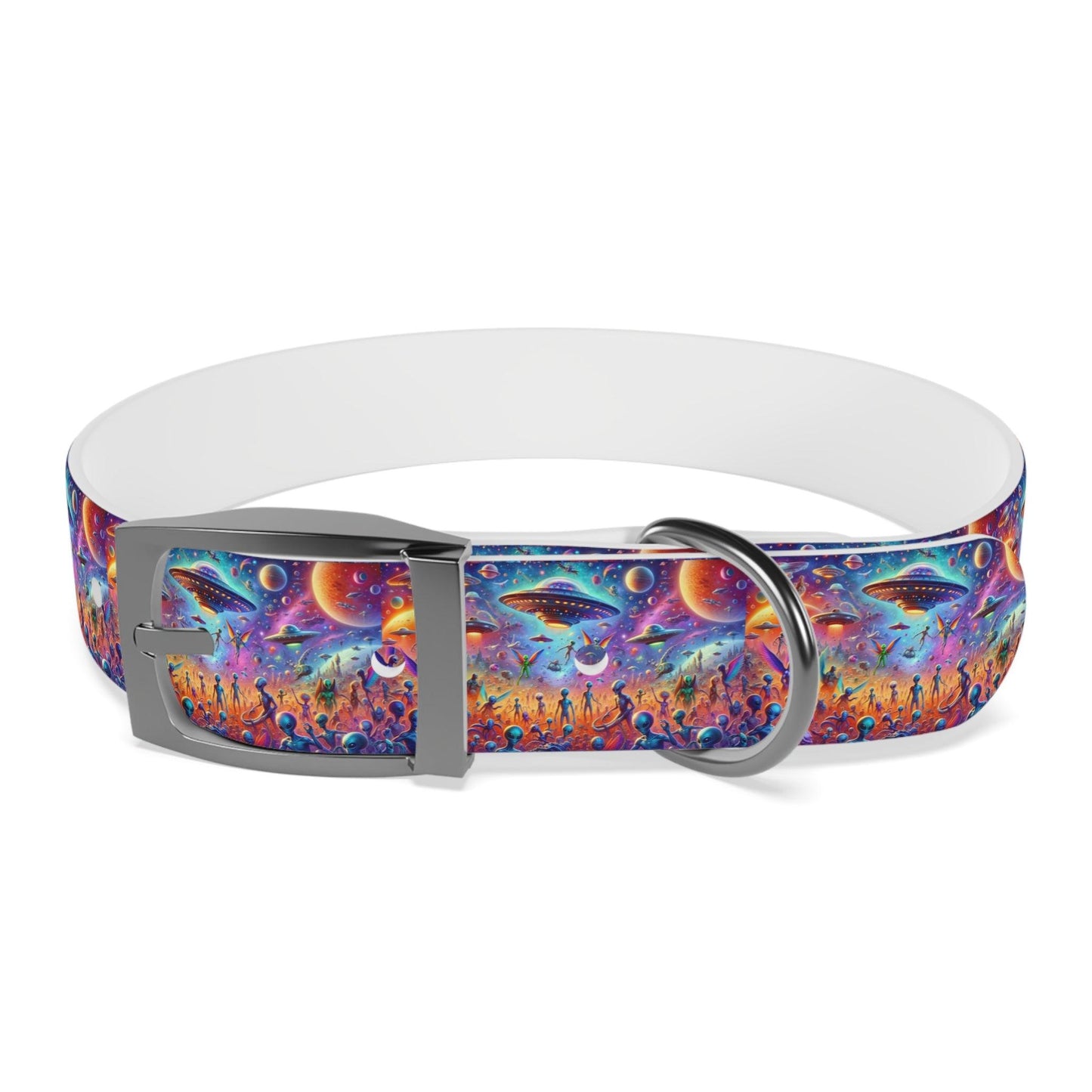 Galactic Glamour: Futuristic Dog Collar