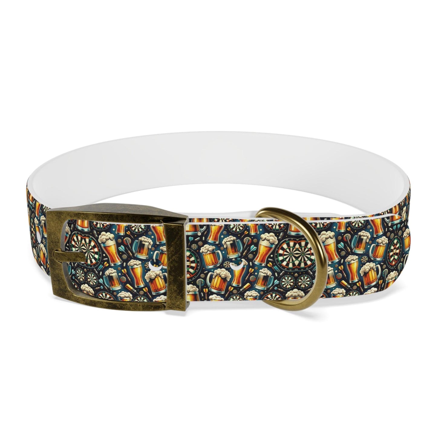 Bullseye & Brews Dog Collar