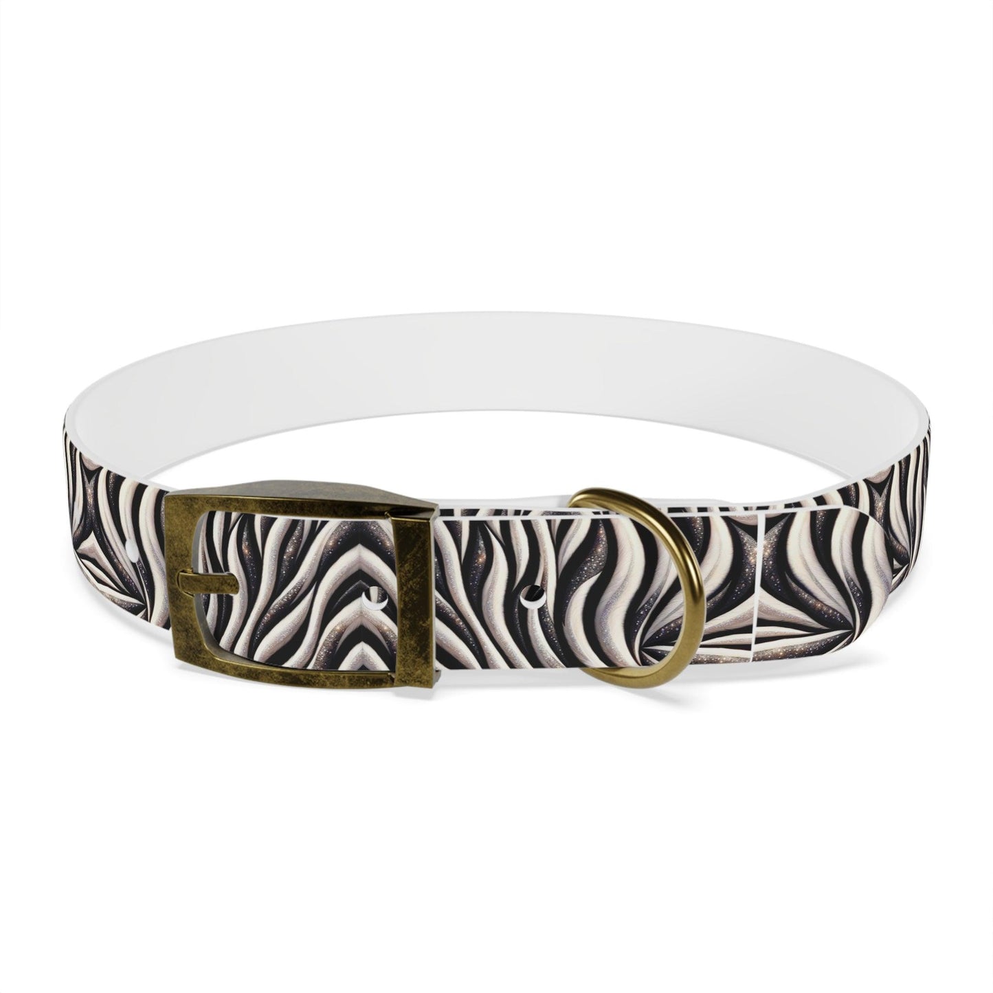 Zebra Zoom Zoom Dog Collar