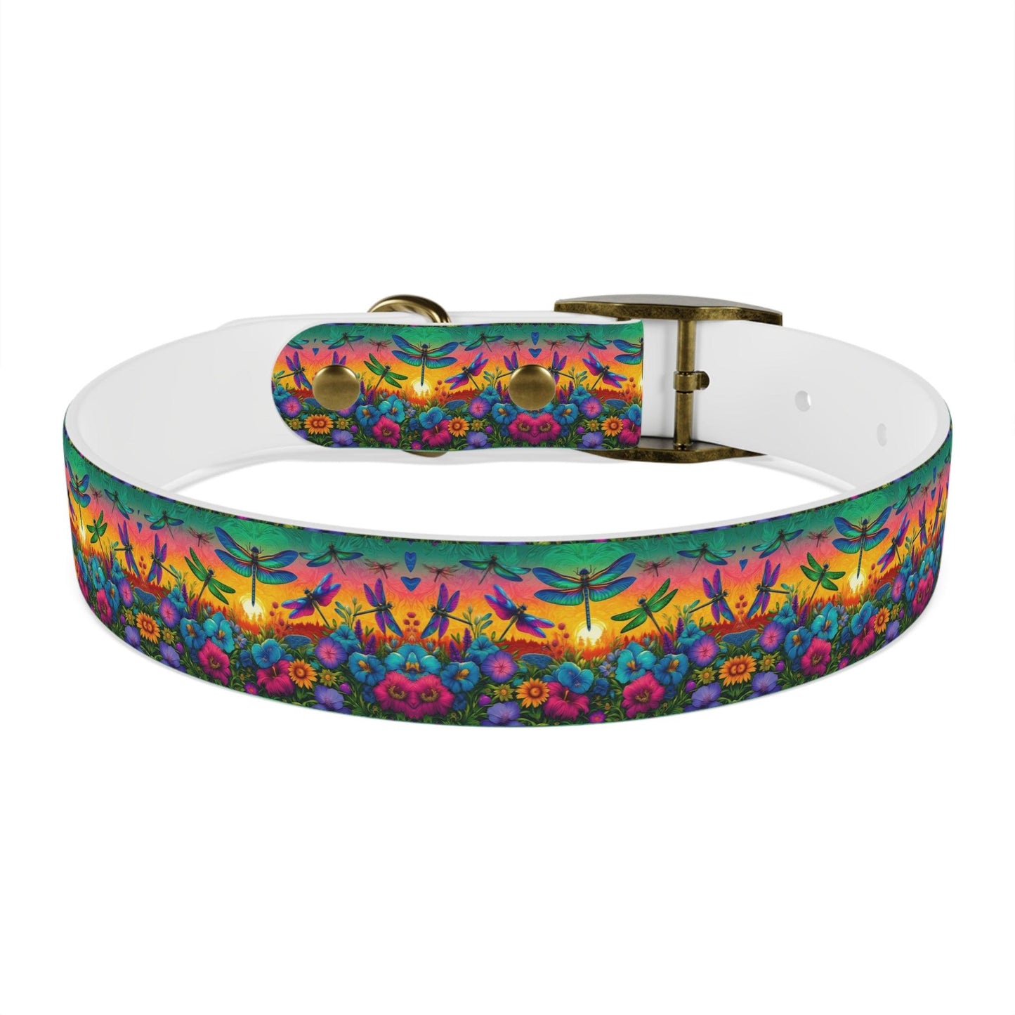 Sunshine Dragonfly Dog Collar