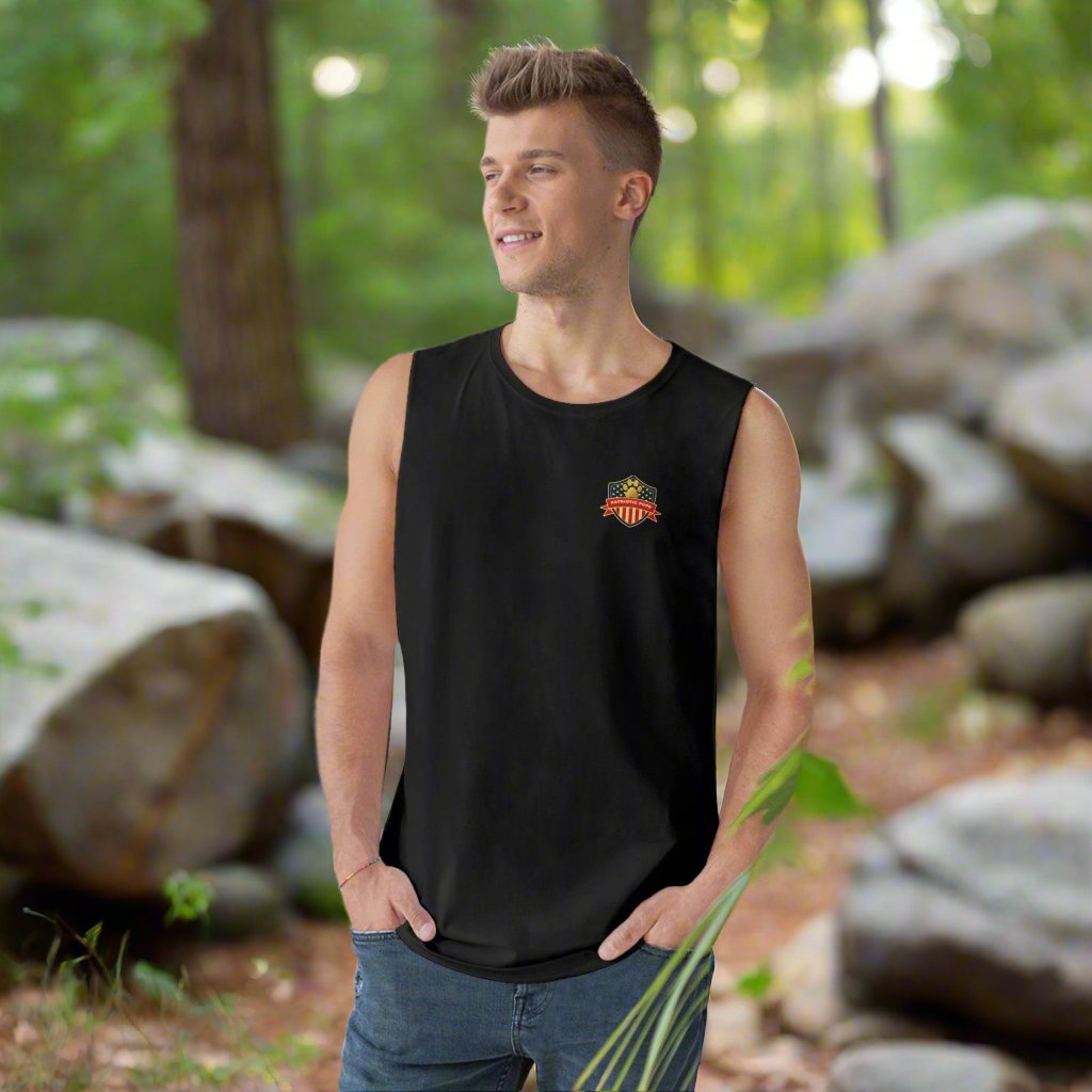 Patriotic Tactical Pups Tank Top πΊπΈπΎ