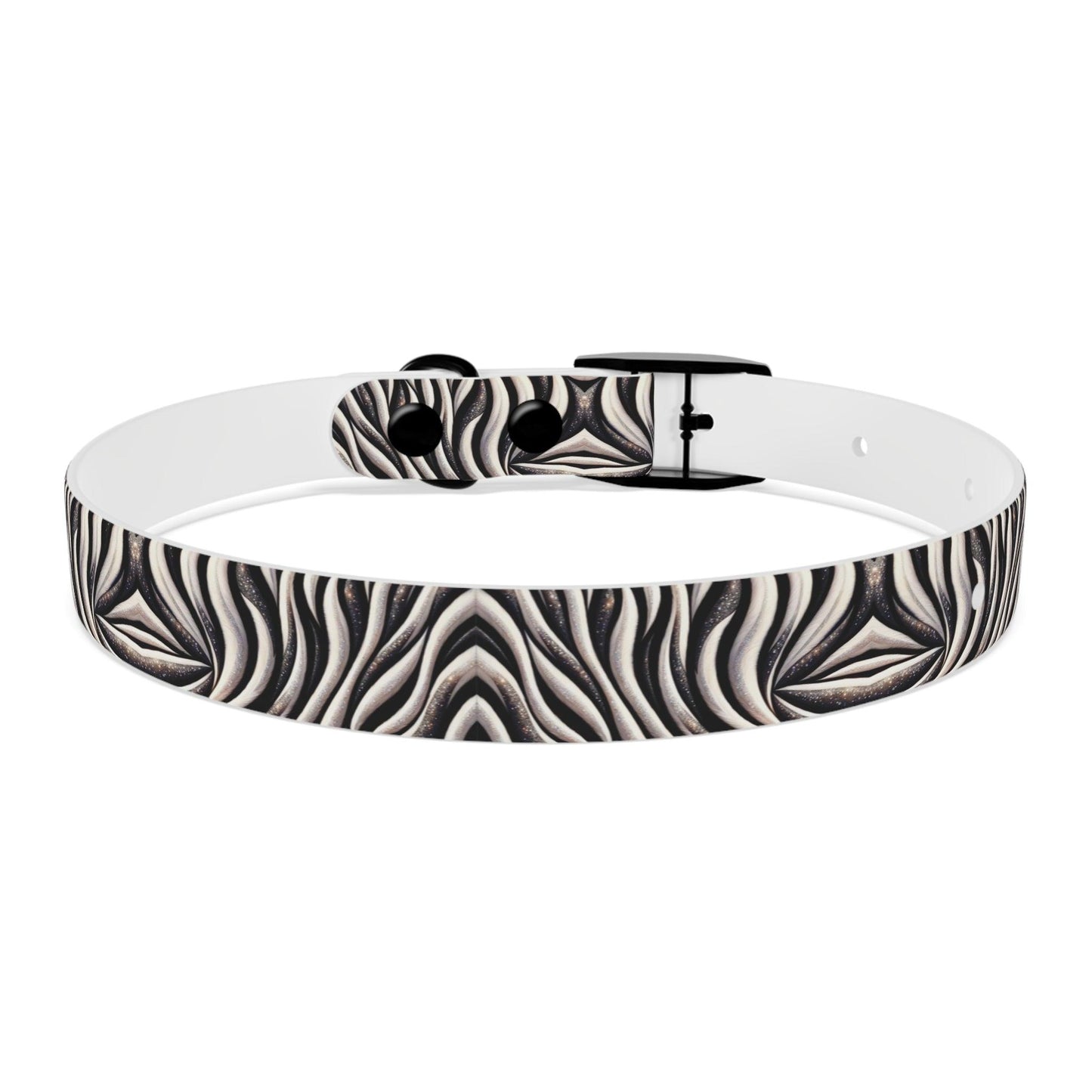 Zebra Zoom Zoom Dog Collar