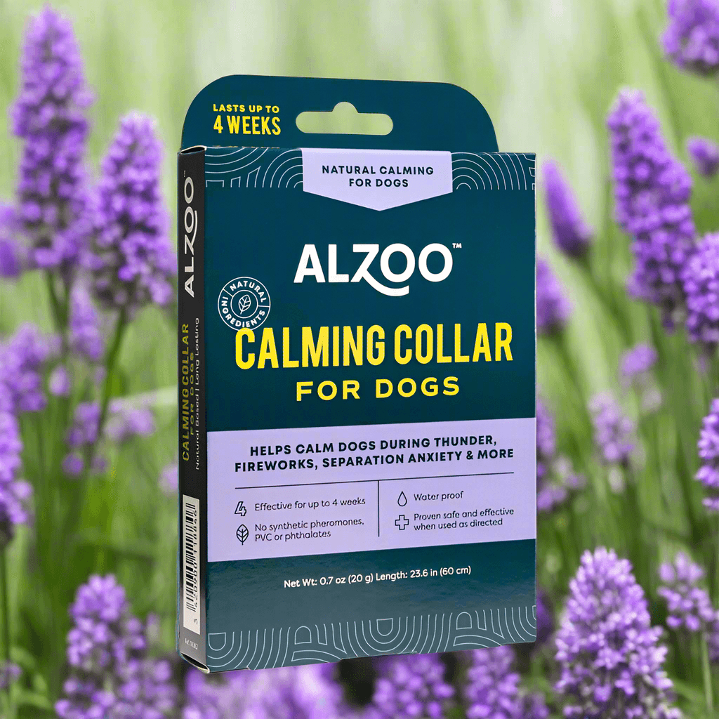 ๐ฟ ALZOO Plant-Based Calming Collar for Dogs โ Stress-Free Comfort on the Go ๐พ