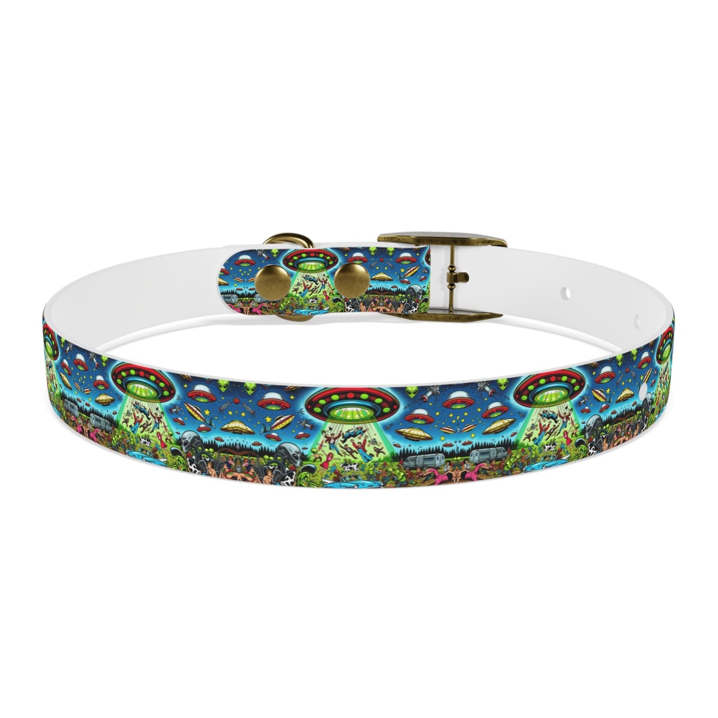 Beam Me Up, Bro! Dog Collar