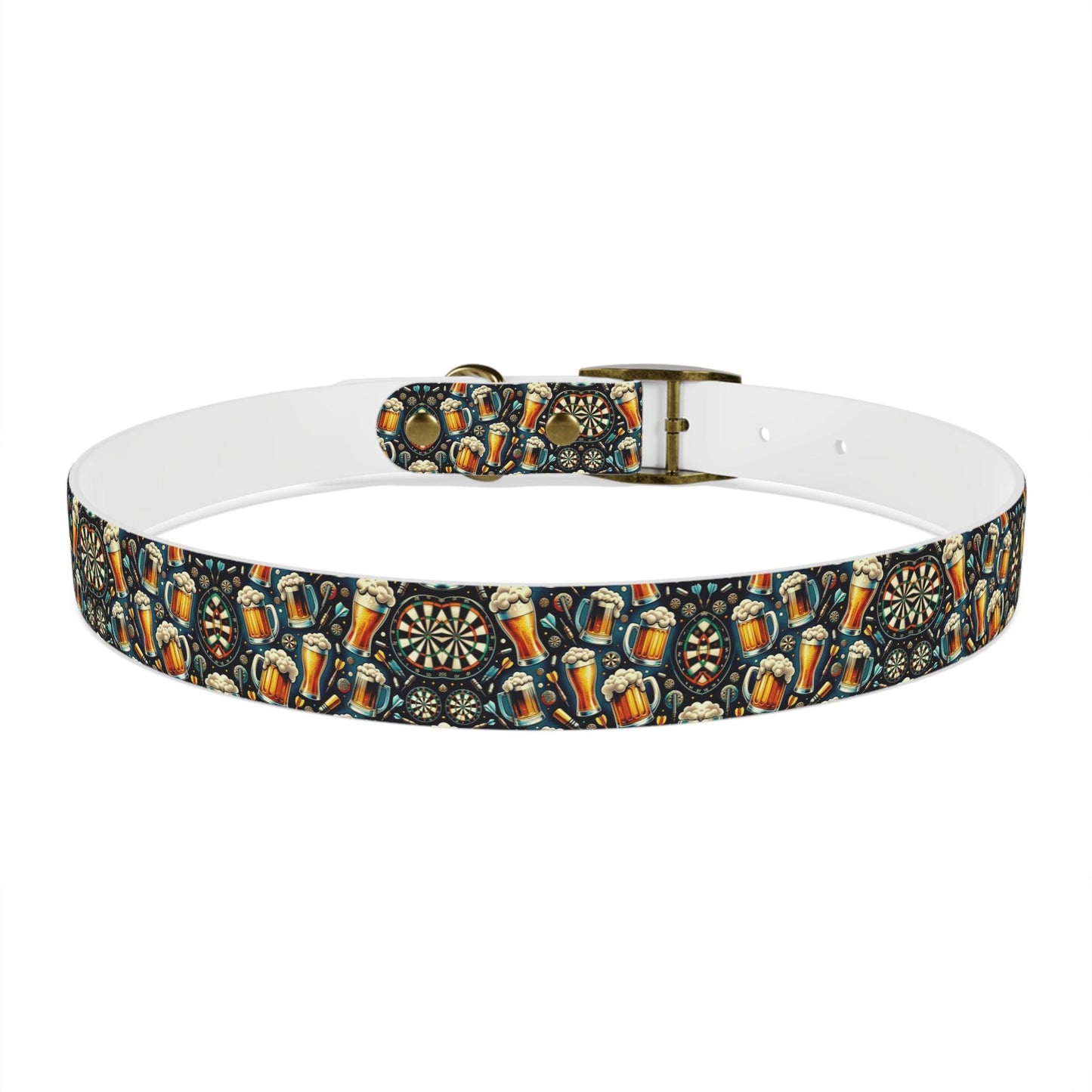 Bullseye & Brews Dog Collar