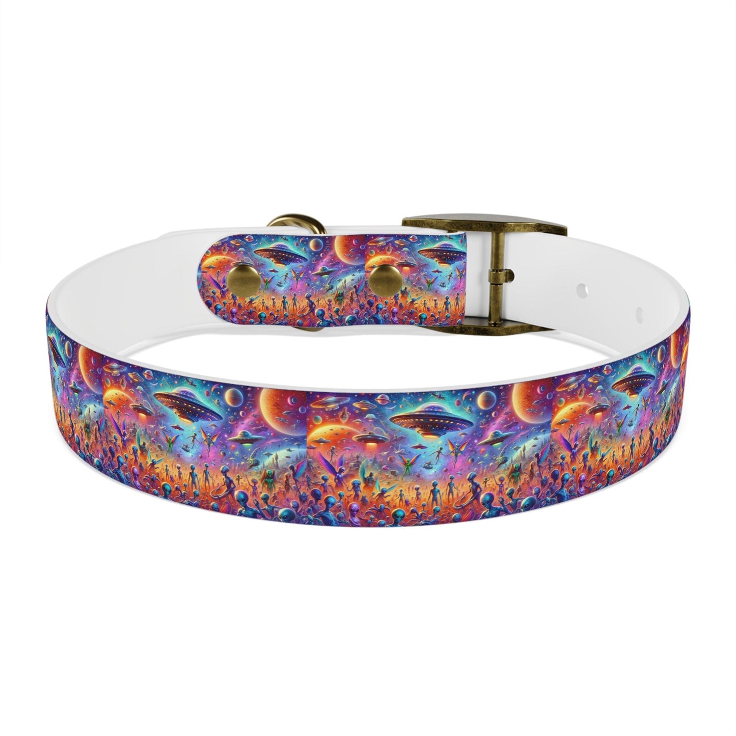 Galactic Glamour: Futuristic Dog Collar