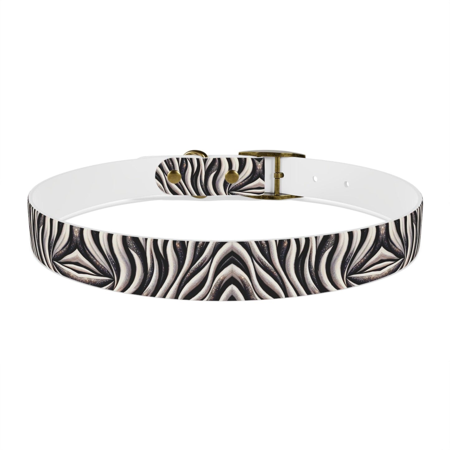Zebra Zoom Zoom Dog Collar