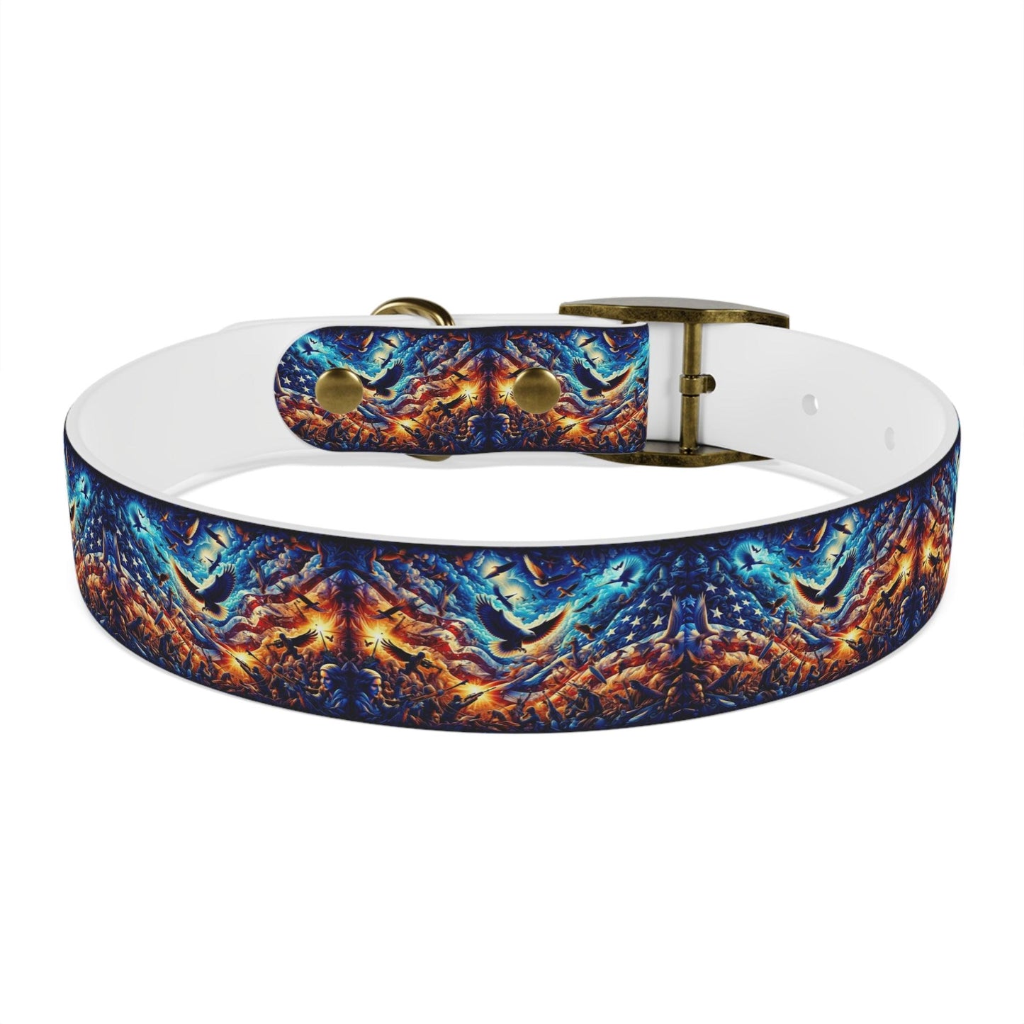 Eagle Majesty: Patriotic Dog Collar