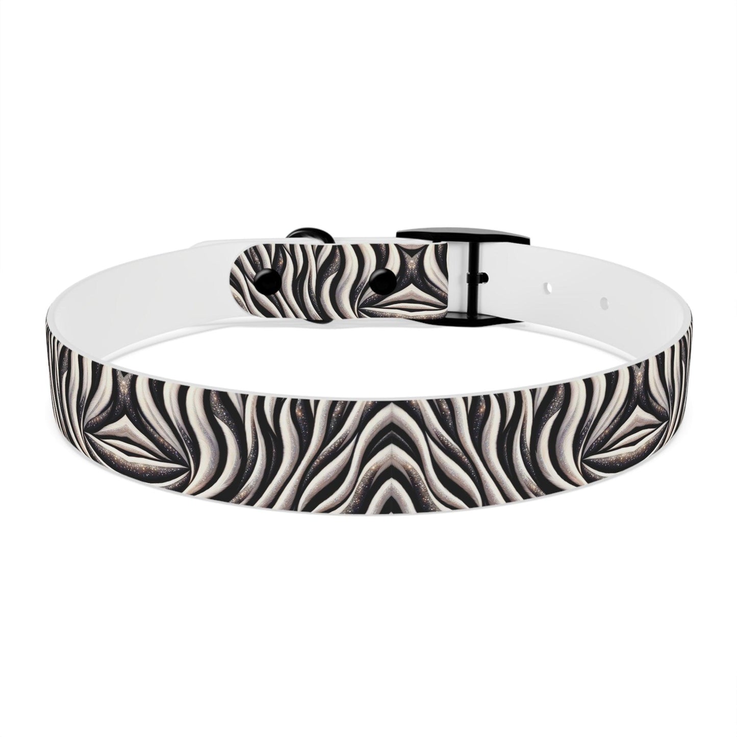 Zebra Zoom Zoom Dog Collar