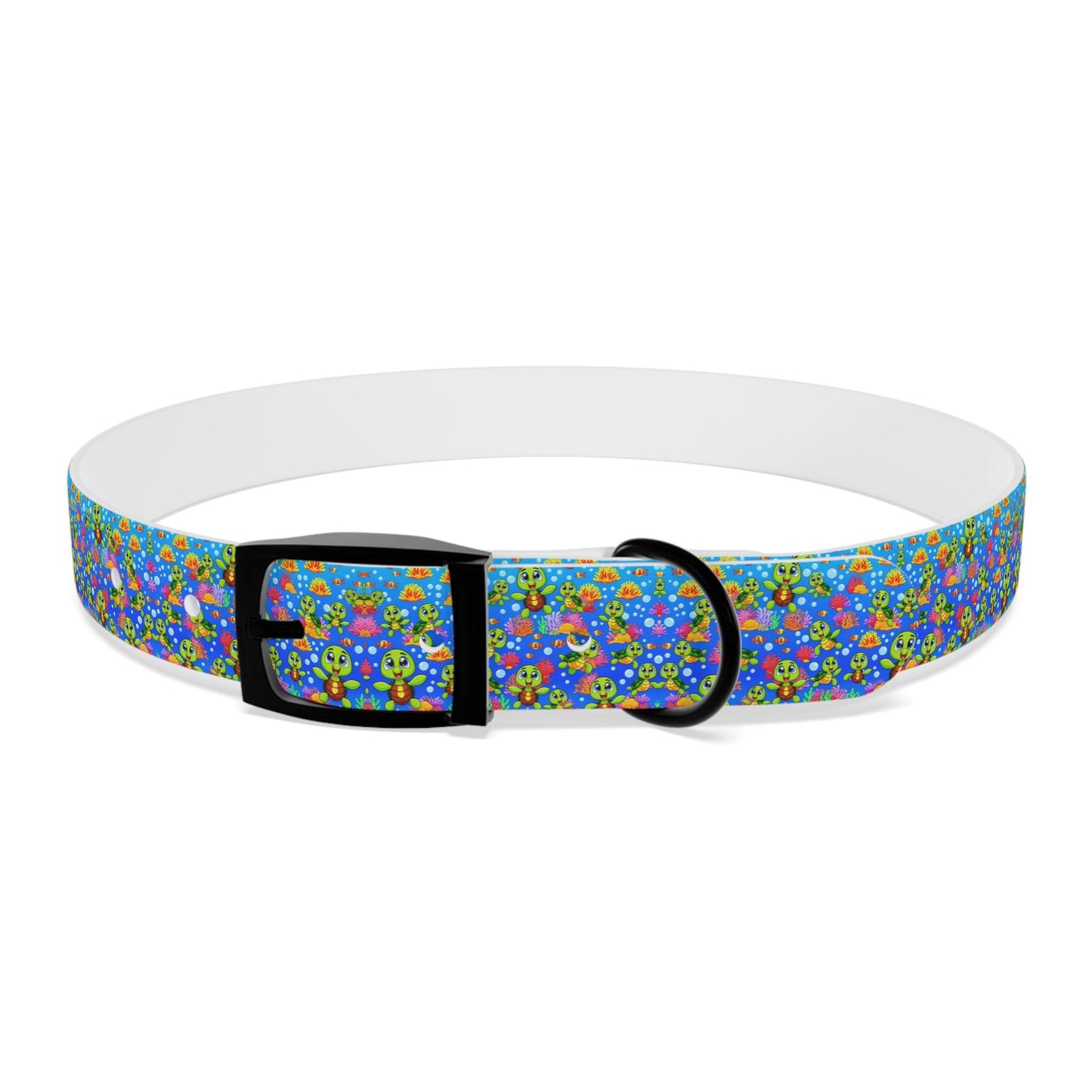 Turtle Duuuude Dog Collar