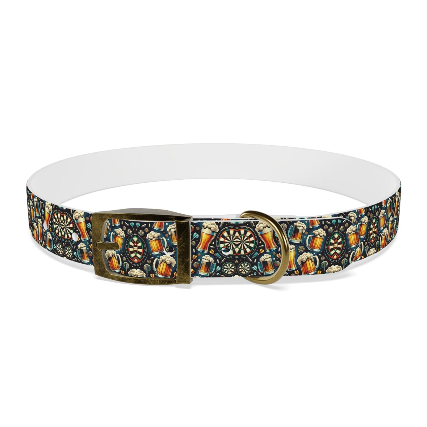 Bullseye & Brews Dog Collar