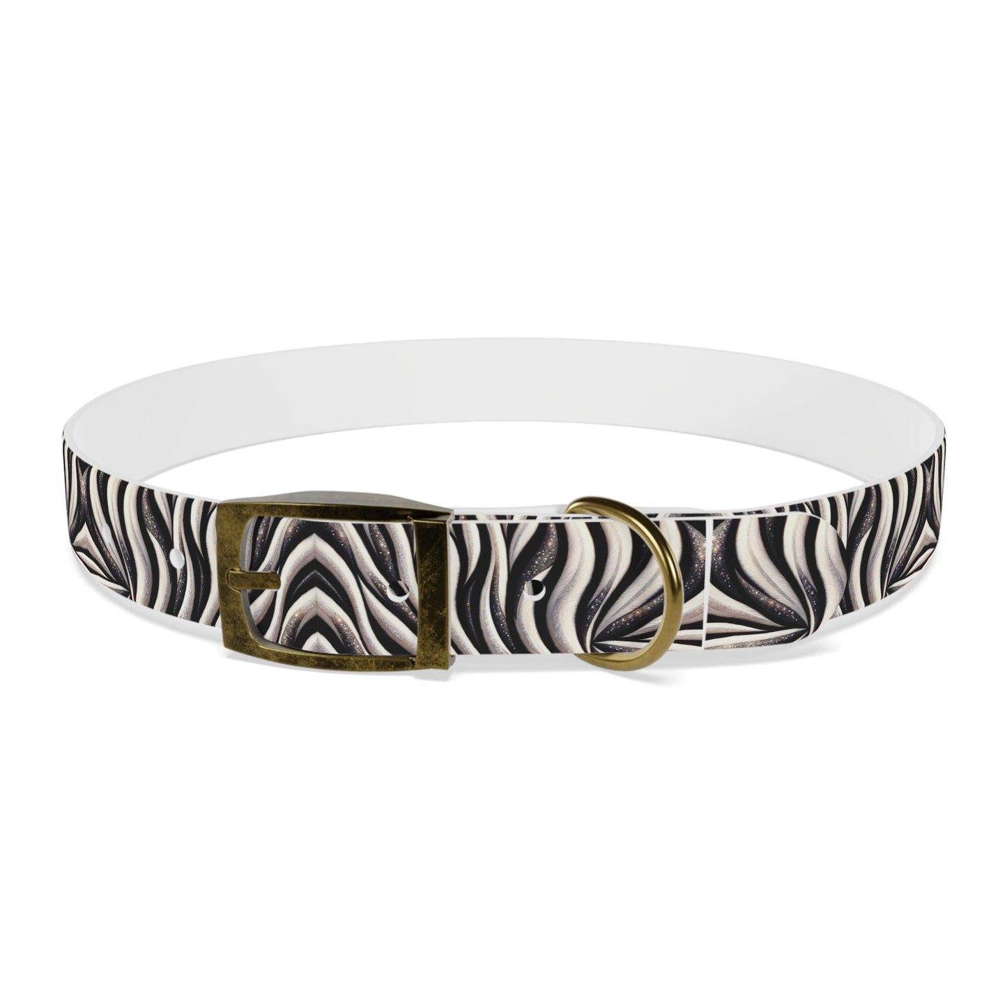 Zebra Zoom Zoom Dog Collar