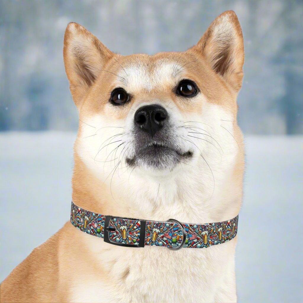 Puckin' & Puttin' USA Dog Collar πΎπΊπΈ