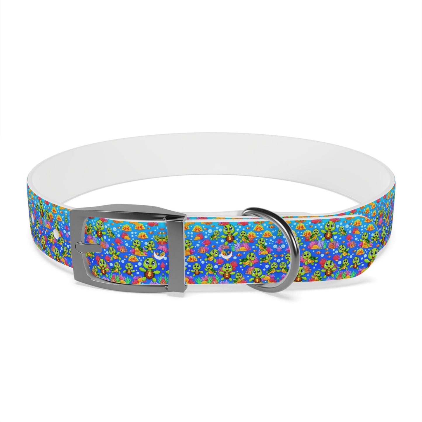 Turtle Duuuude Dog Collar