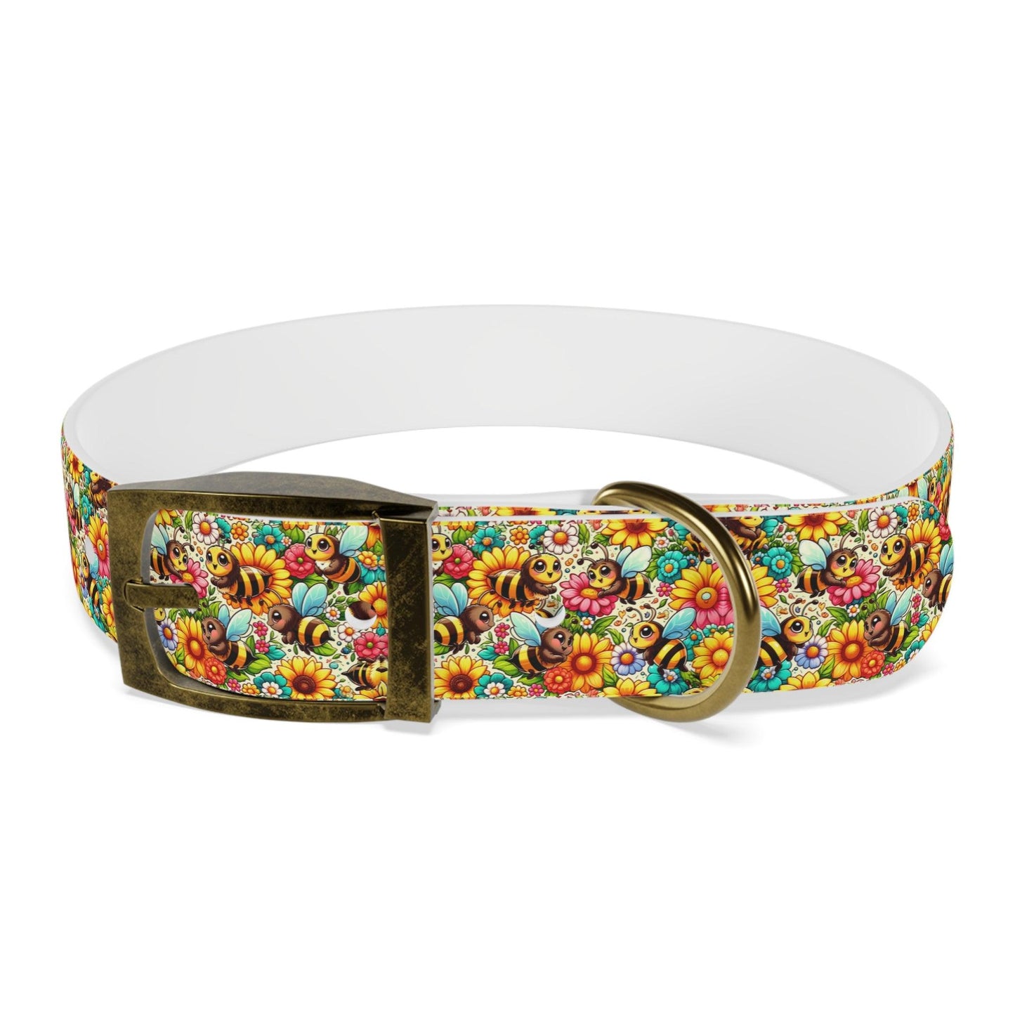 Bee's Knees & Blooms Dog Collar