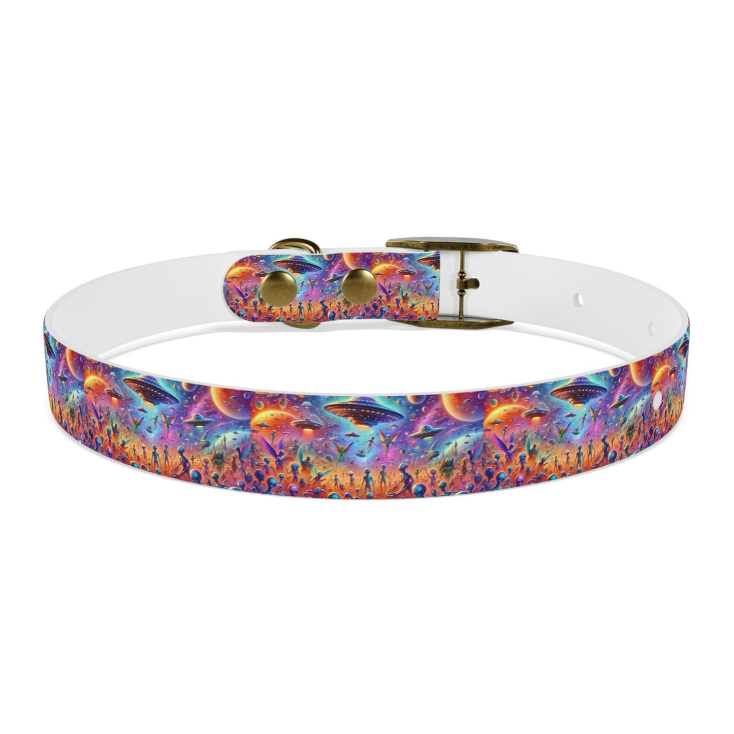 Galactic Glamour: Futuristic Dog Collar