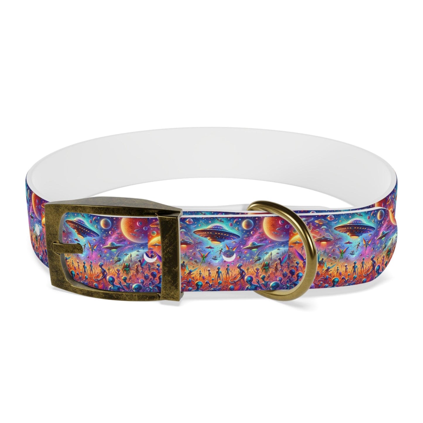 Galactic Glamour: Futuristic Dog Collar