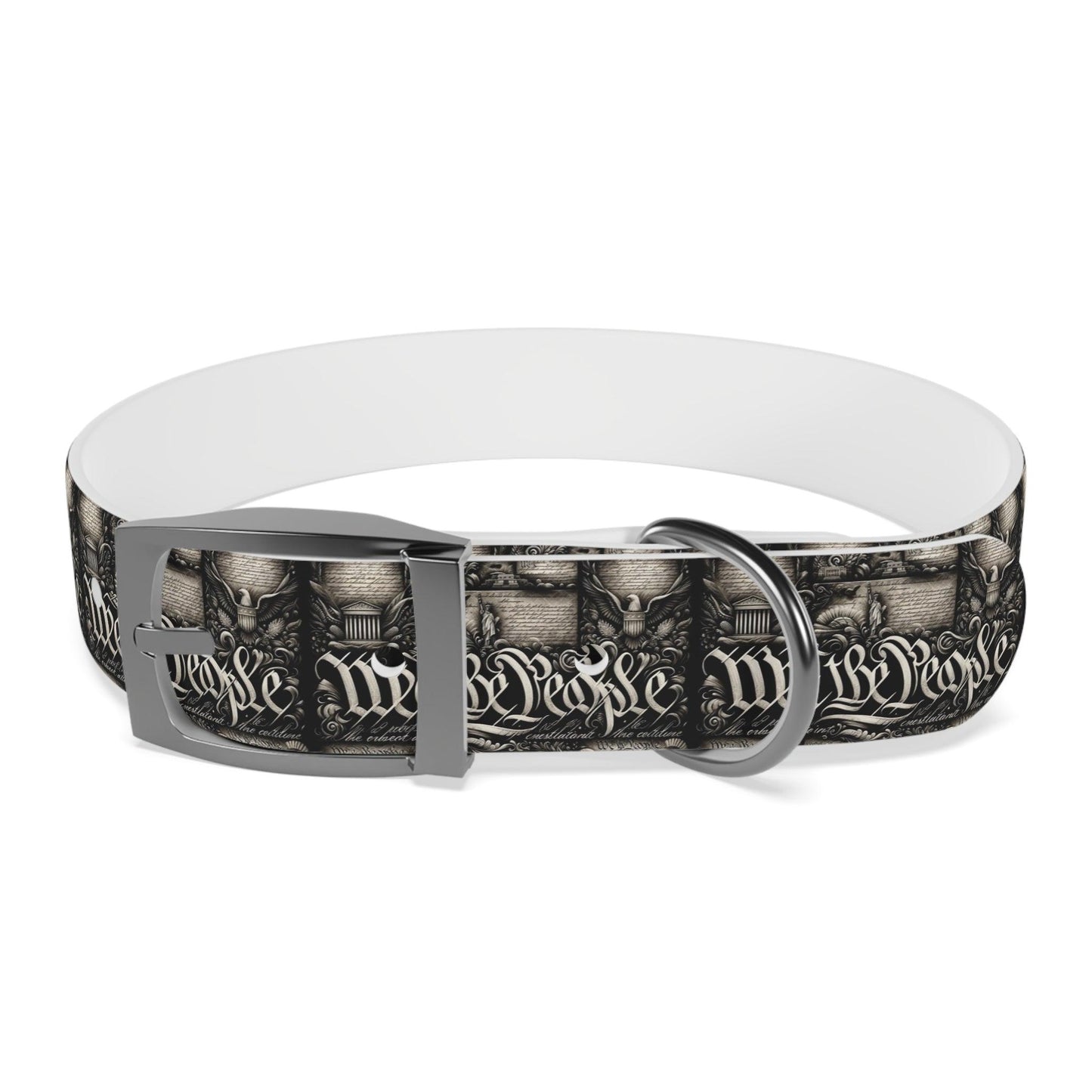 We The People Patriotic Dog Collar