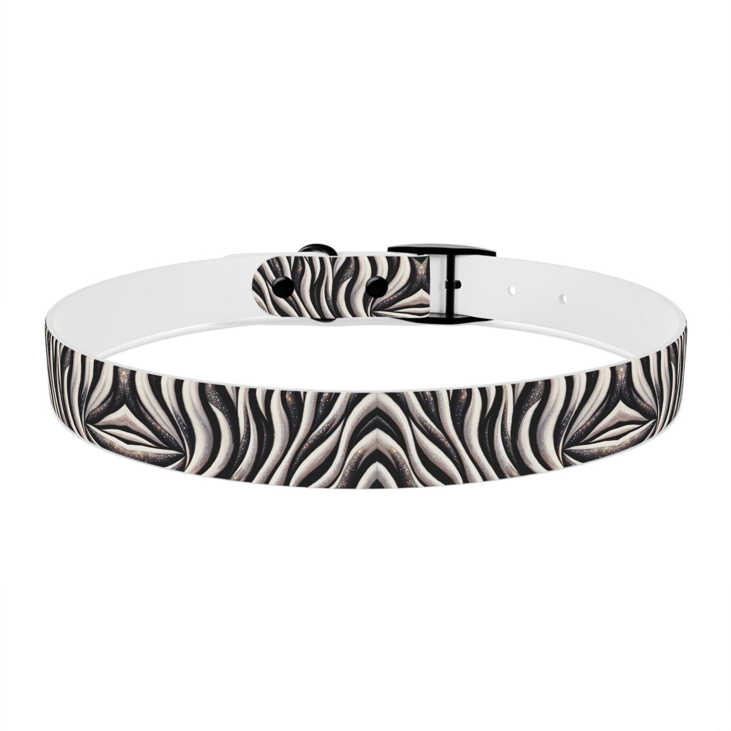 Zebra Zoom Zoom Dog Collar