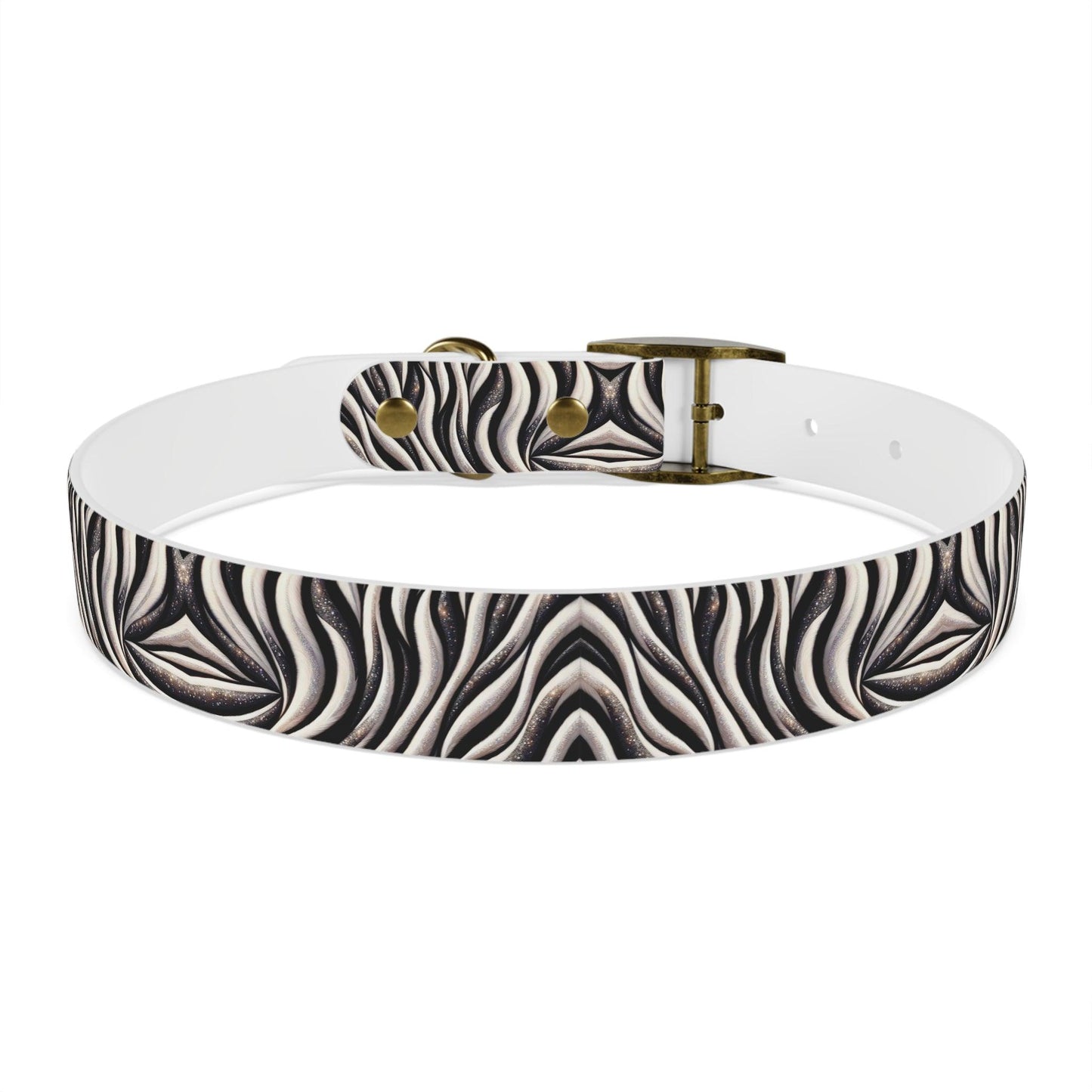 Zebra Zoom Zoom Dog Collar