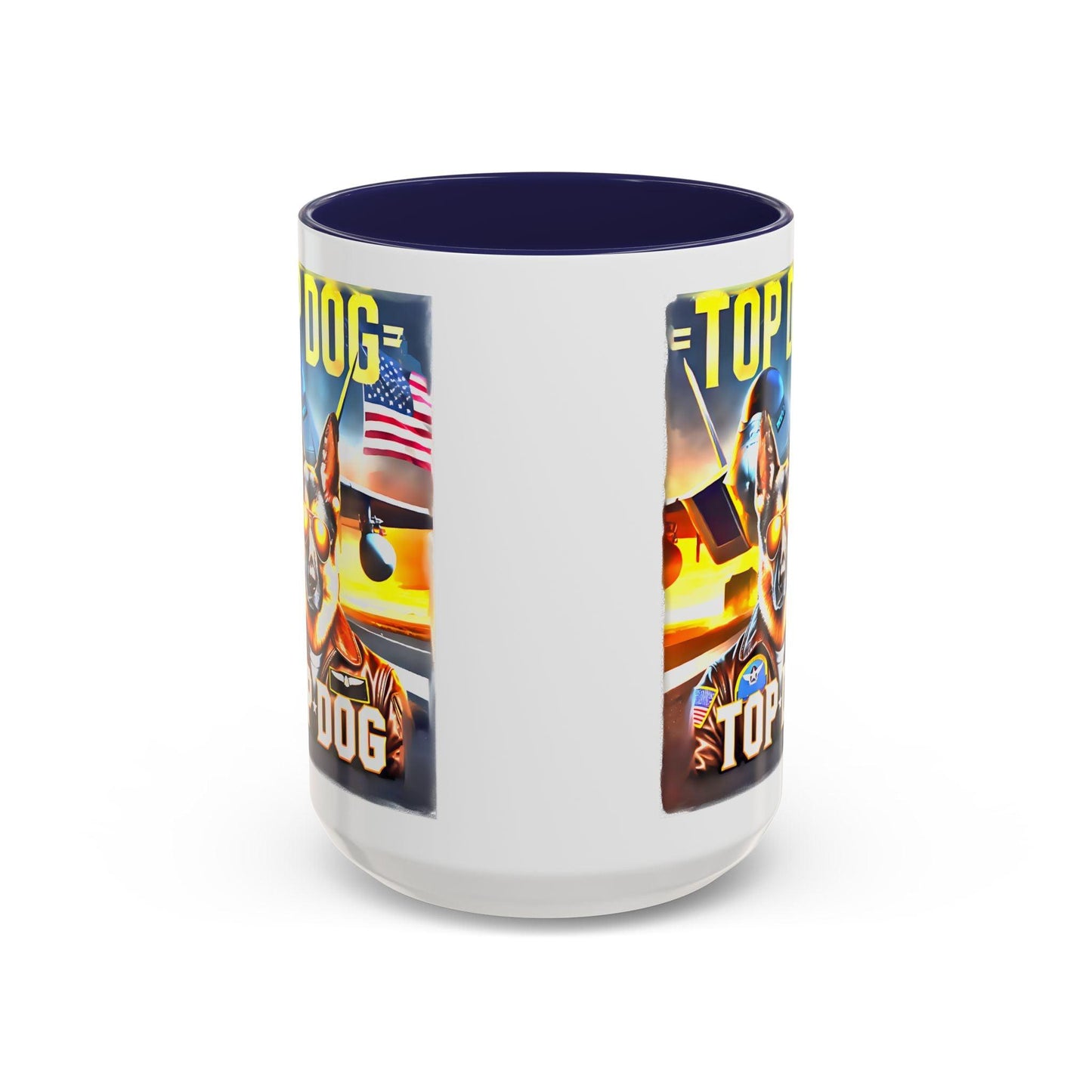 Top Dog "2" Accent Coffee Mug πΎβ