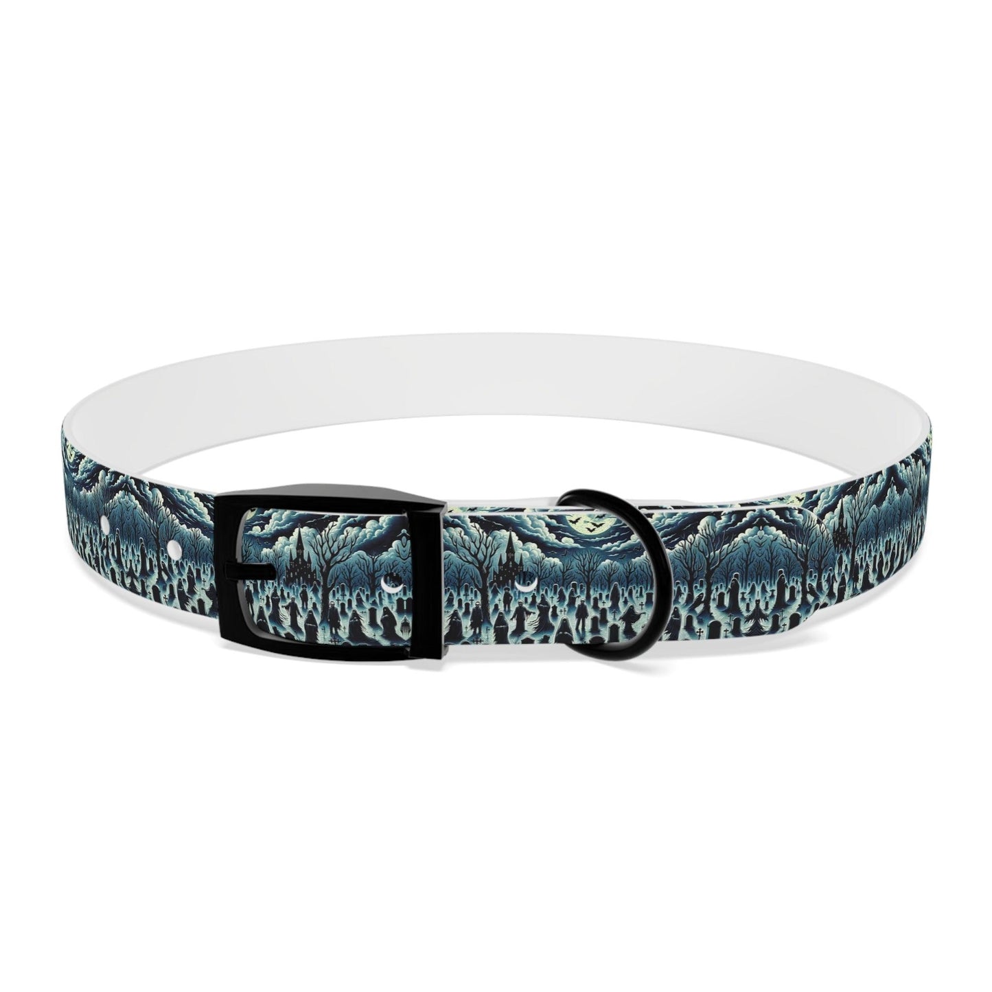 Graveyard Glow Dog Collar