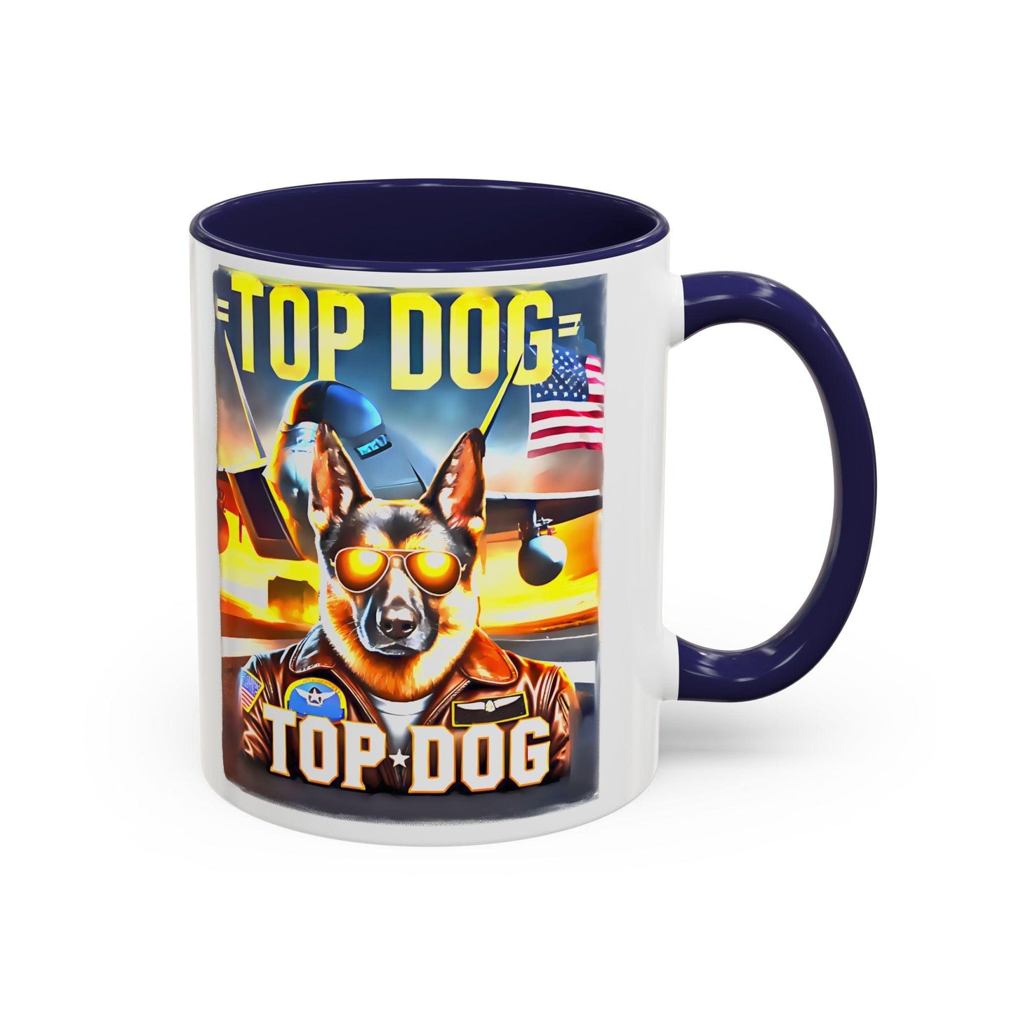 Top Dog "2" Accent Coffee Mug πΎβ