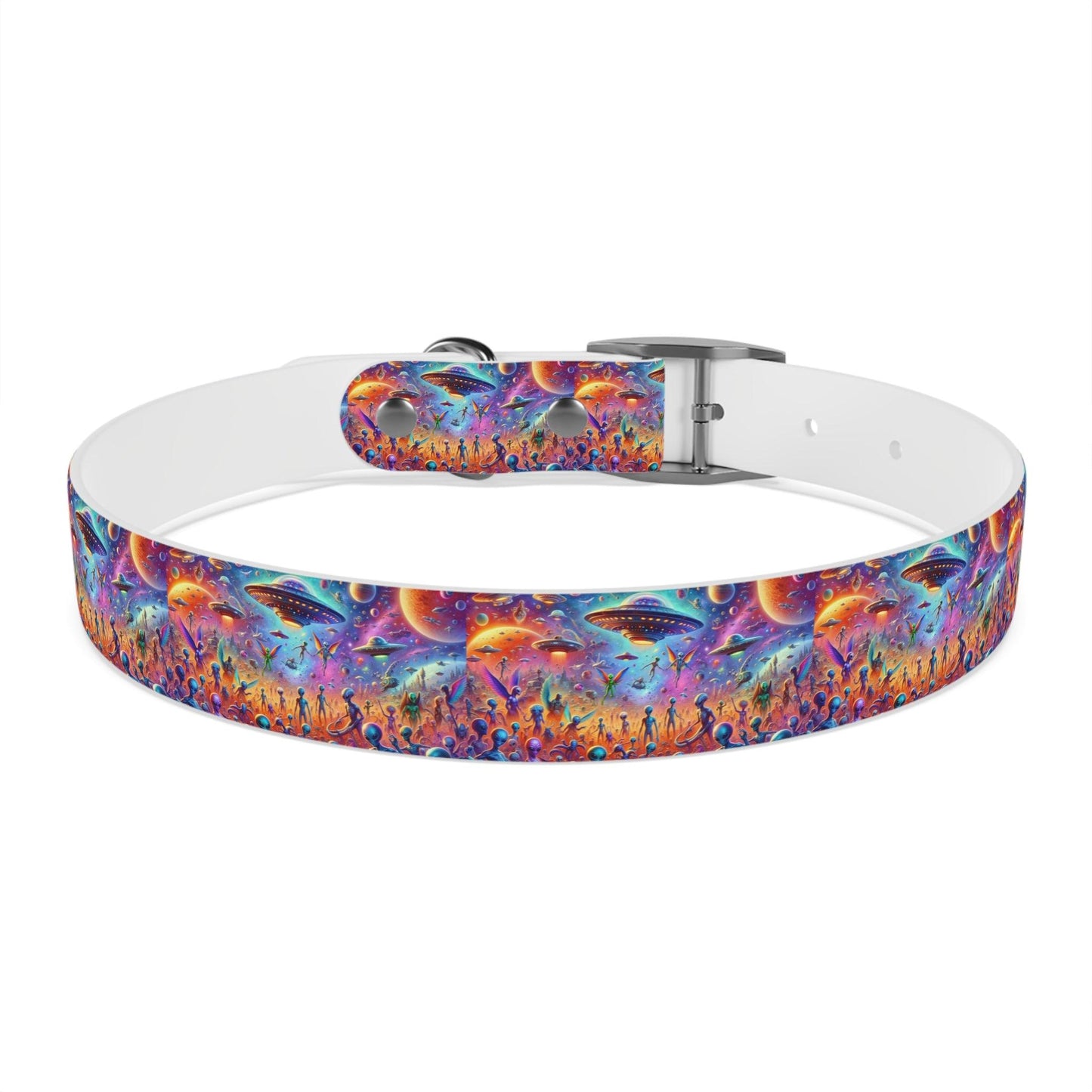 Galactic Glamour: Futuristic Dog Collar