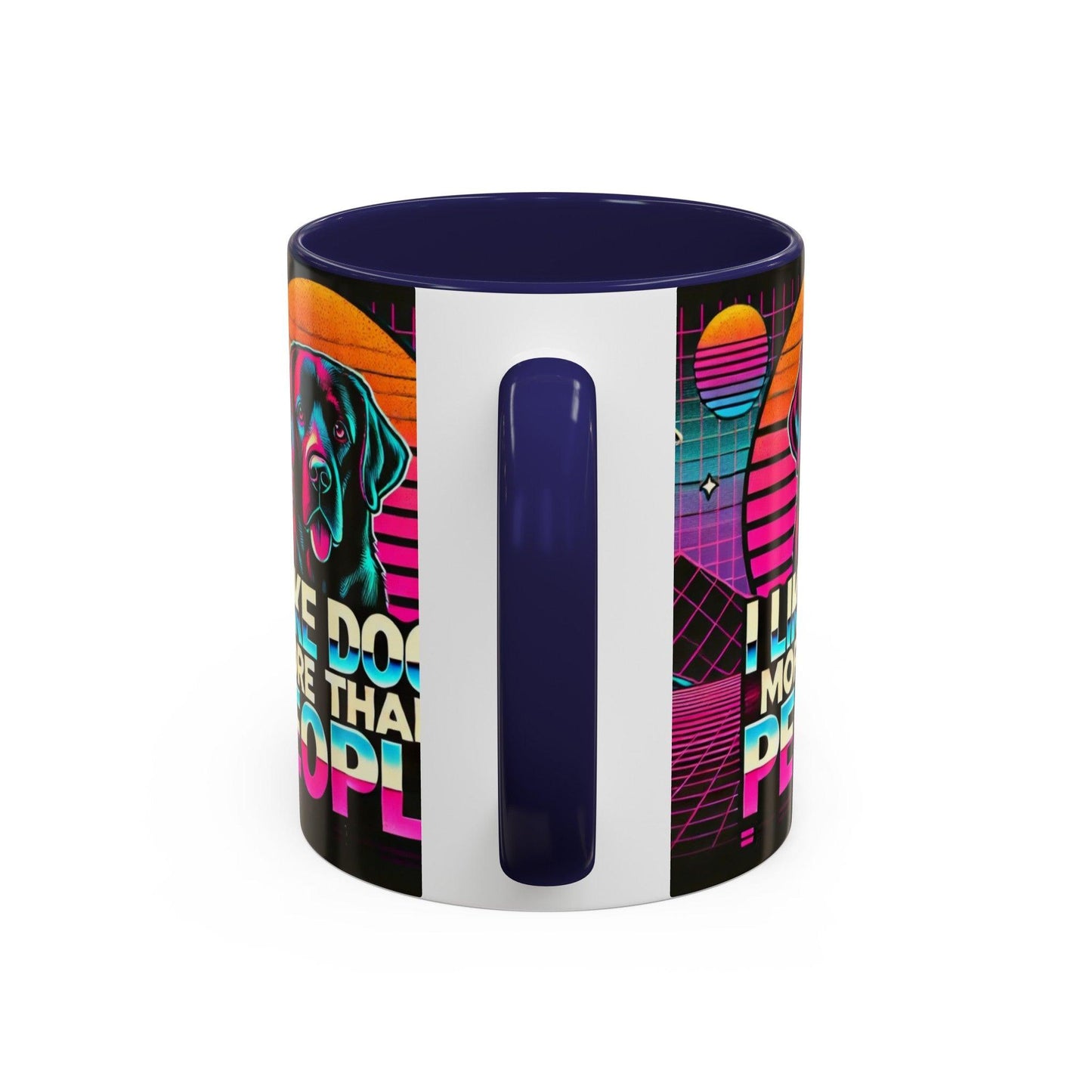 I LIKE DOGS Accent Coffee Mug πβ