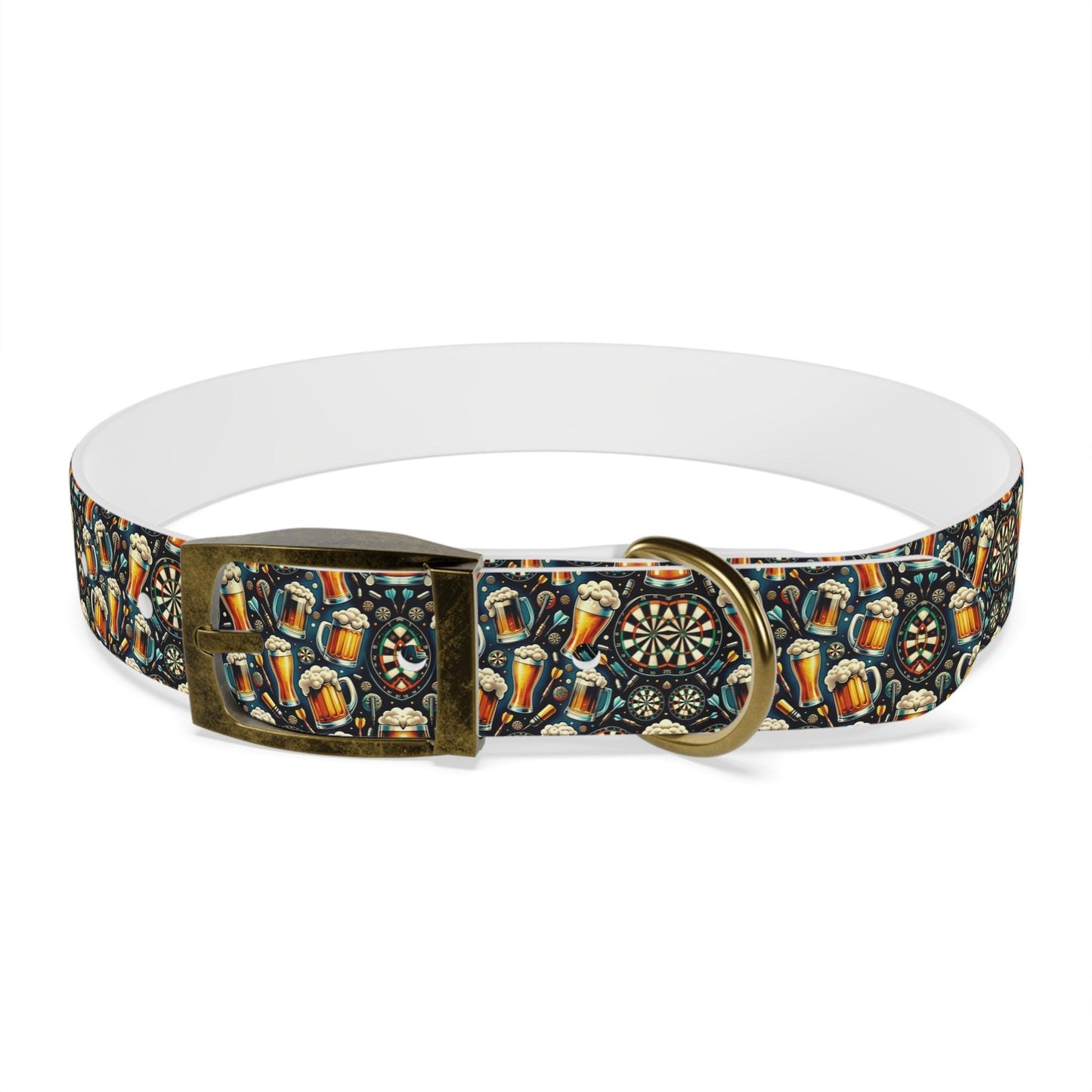 Bullseye & Brews Dog Collar