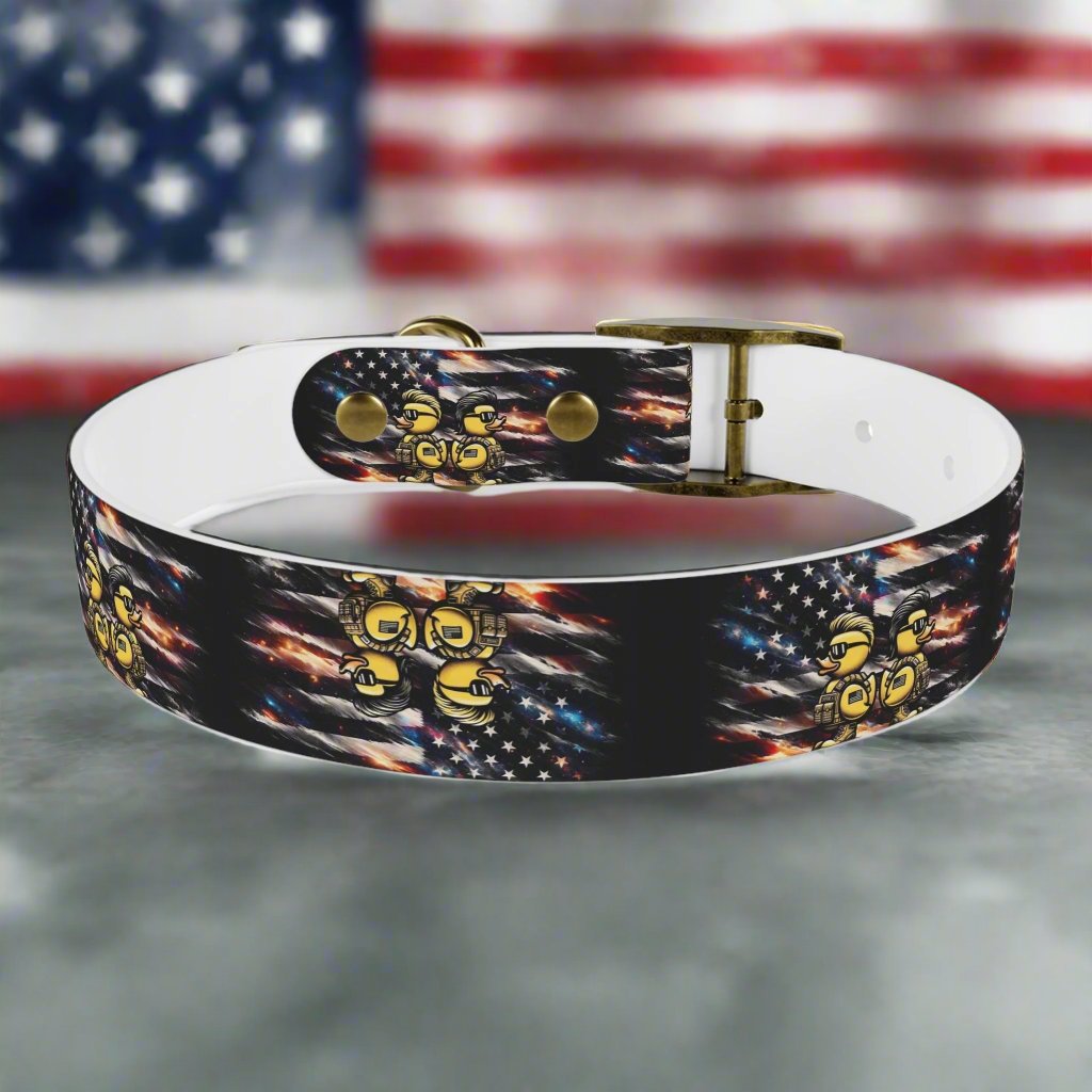 Quack Attack Dog Collar π¦π₯πΆ