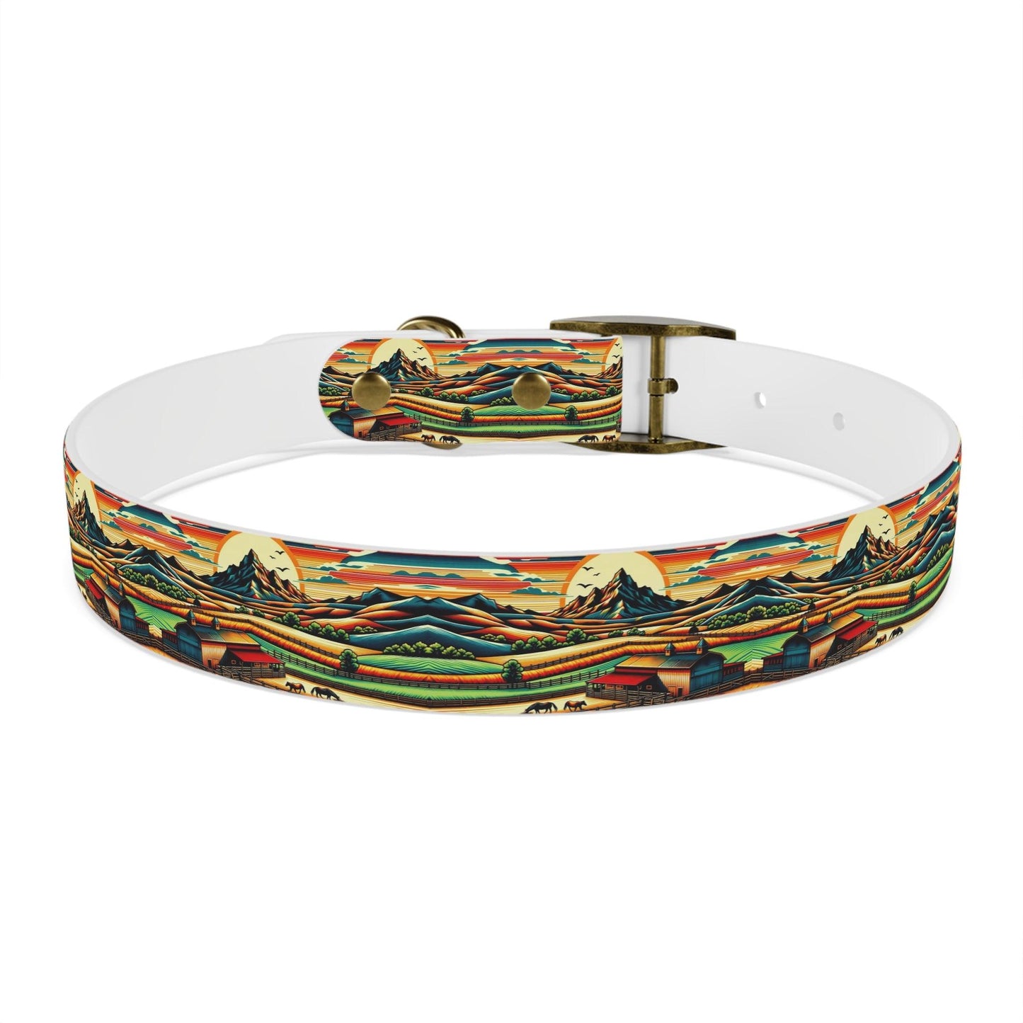 Sunset Ranch Vista Dog Collar