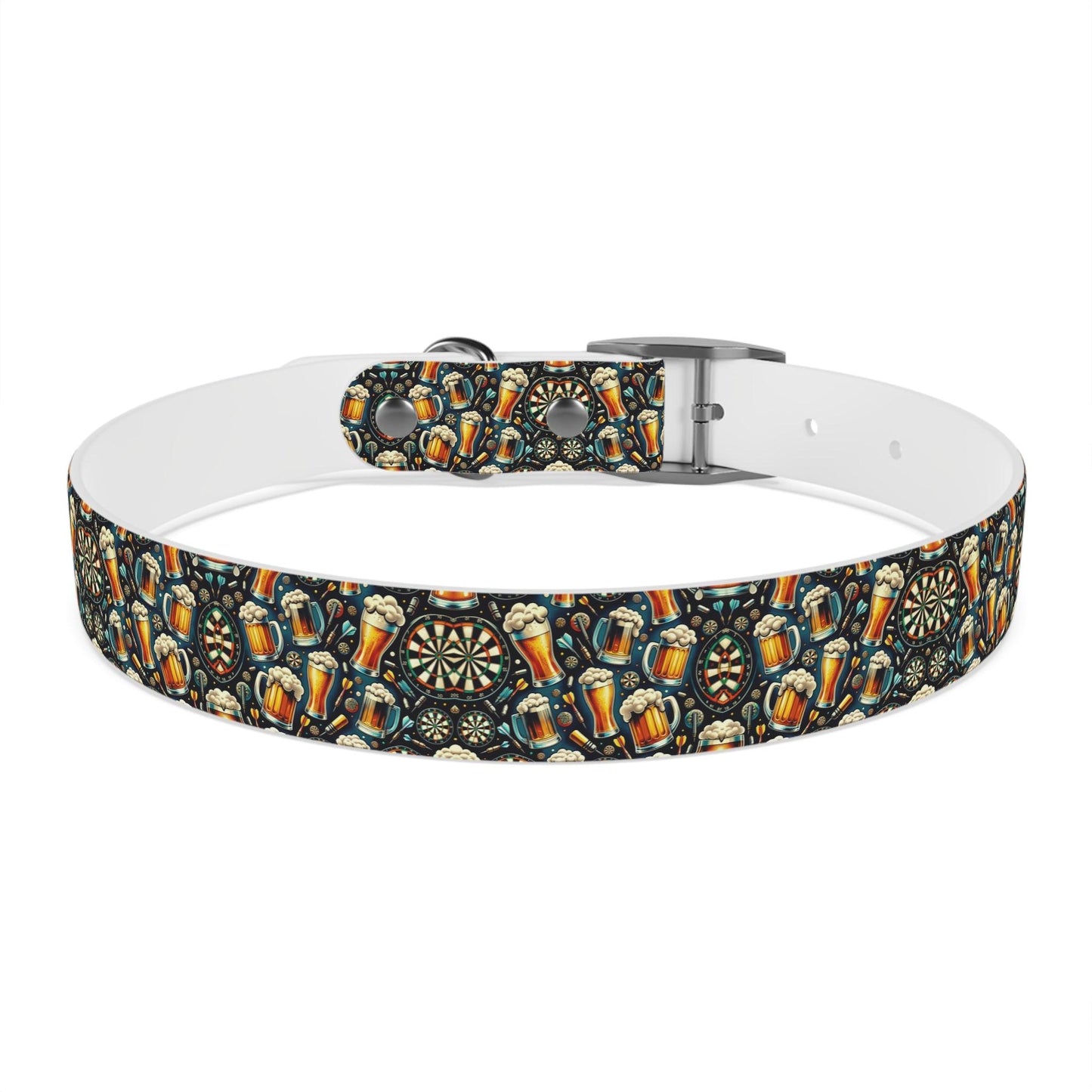 Bullseye & Brews Dog Collar